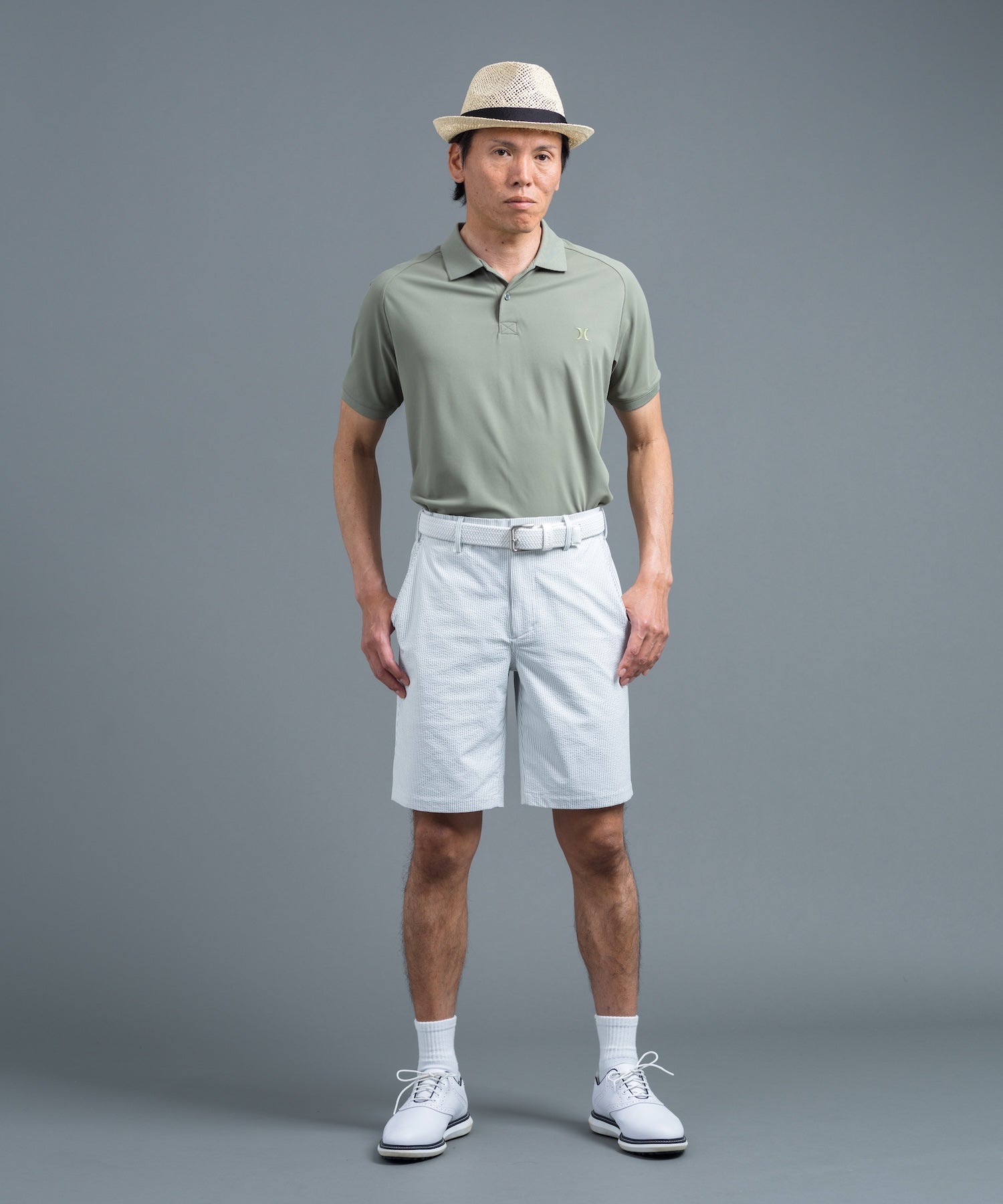 SEERSUCKER SHORTS REGULAR メンズ/ハーフパンツ・短パン/レギュラー丈