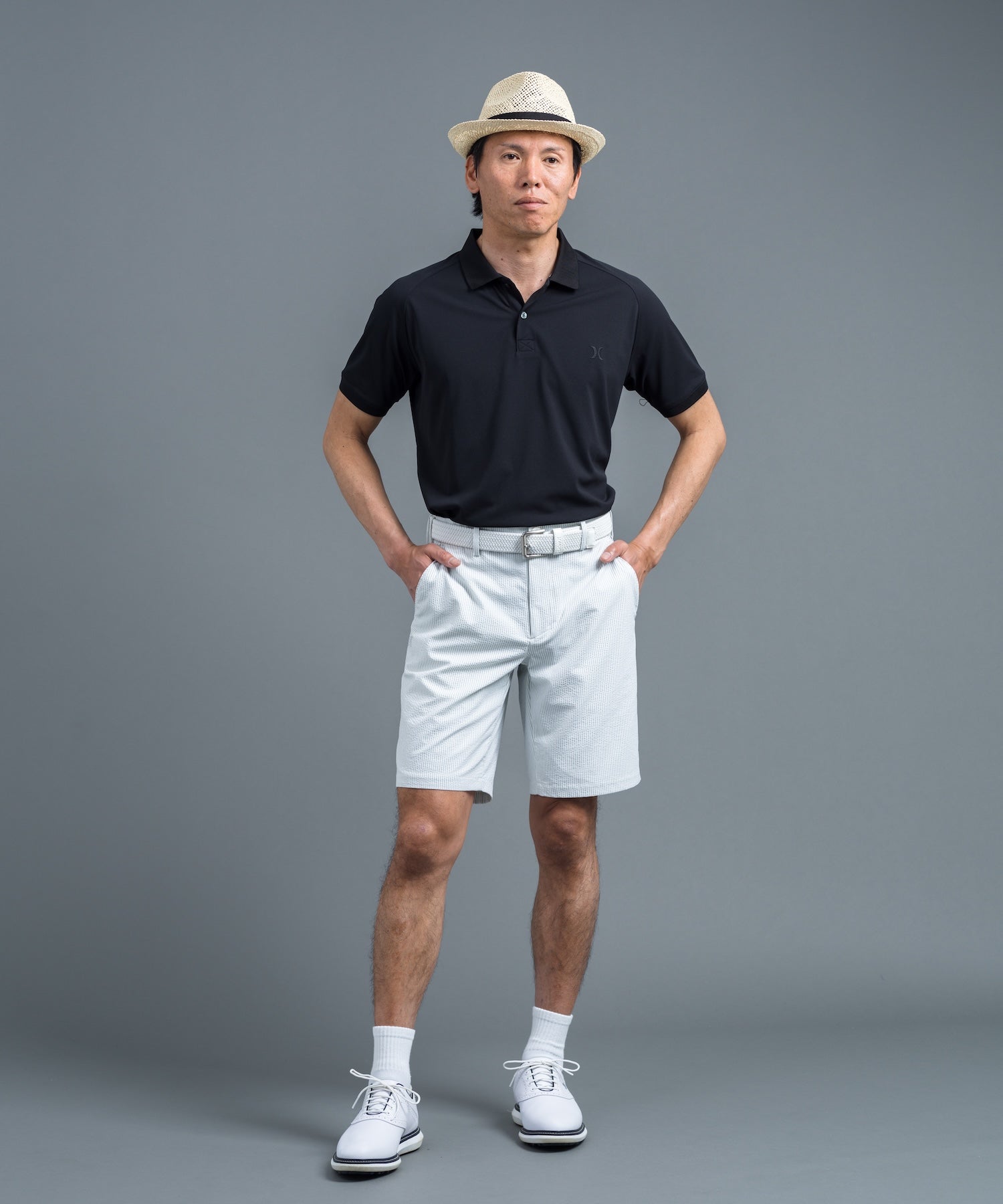 SEERSUCKER SHORTS REGULAR メンズ/ハーフパンツ・短パン/レギュラー丈