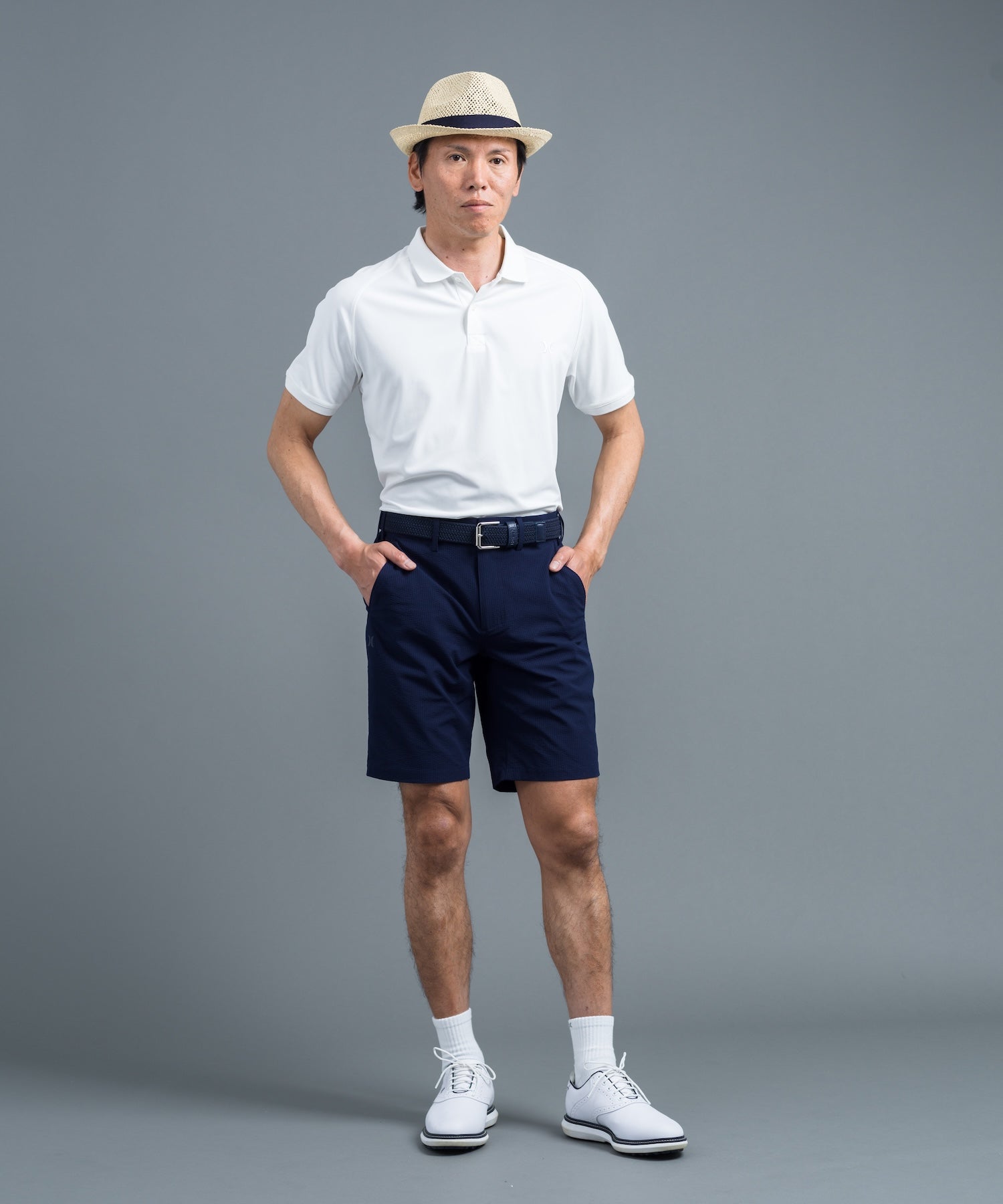 SEERSUCKER SHORTS REGULAR メンズ/ハーフパンツ・短パン/レギュラー丈