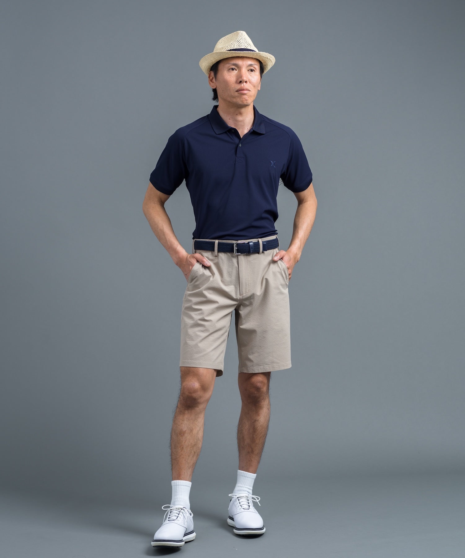 SEERSUCKER SHORTS REGULAR メンズ/ハーフパンツ・短パン/レギュラー丈