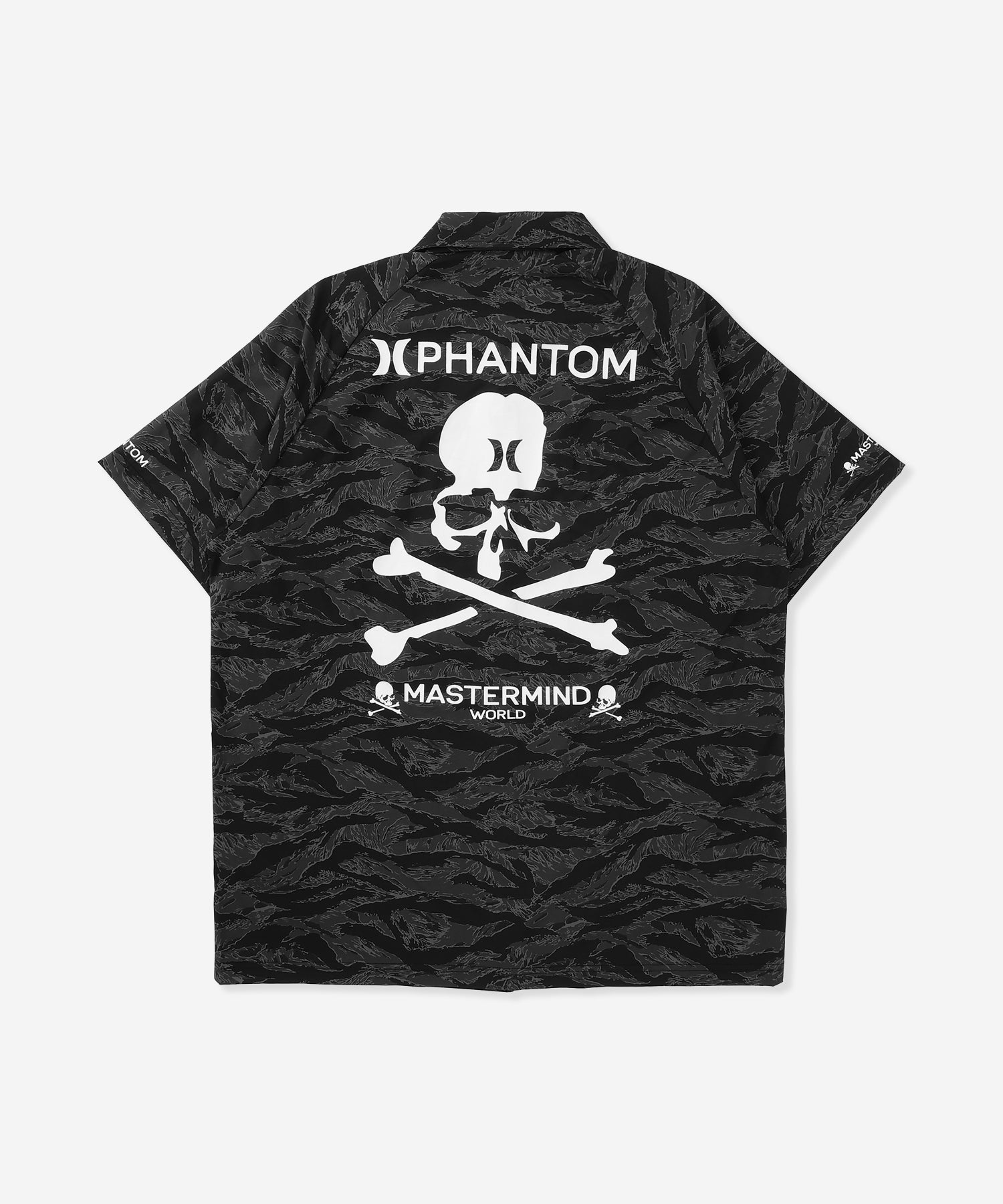 【NEW】マスターマインド PHANTOM ウーブンシャツ (メンズ/シャツ/オーバーサイズフィット)