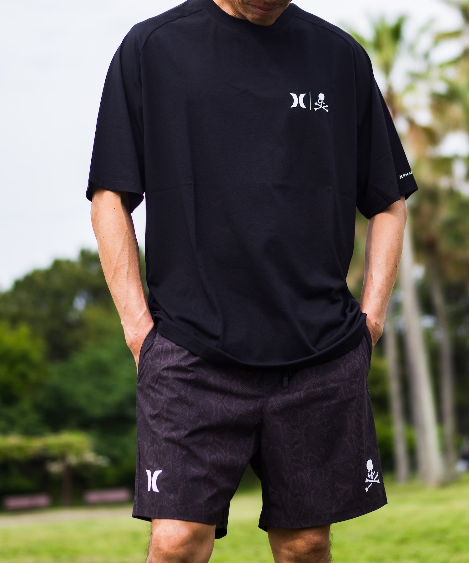 MASTERMIND PHANTOM SHORTSLEEVE TEE メンズ/Tシャツ/オーバーサイズフィット