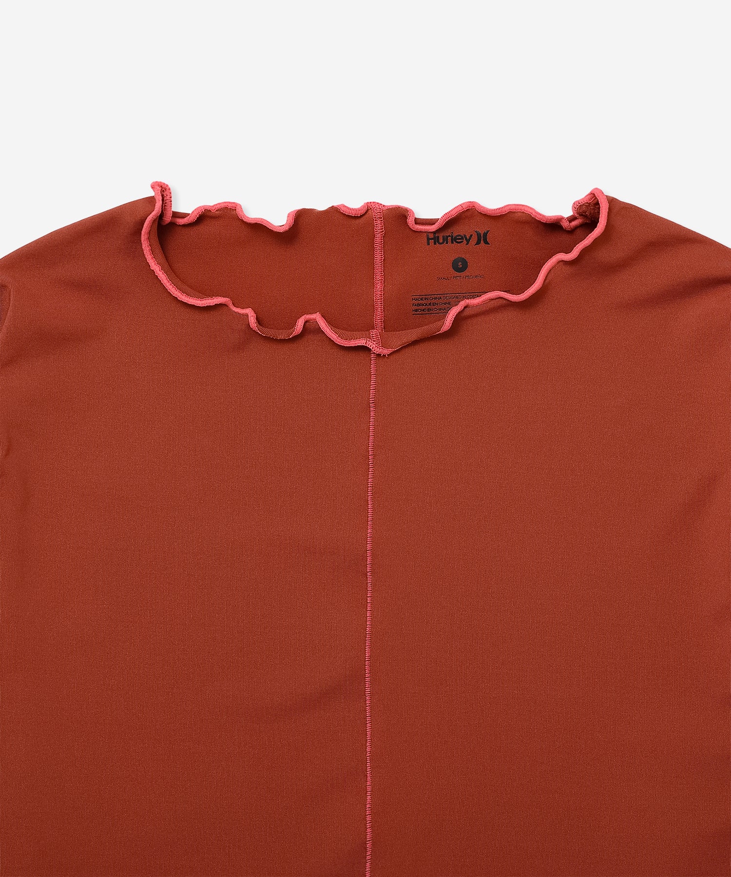 SOLID CROPED LONGSLEEVE RASHGUARD レディース/水着