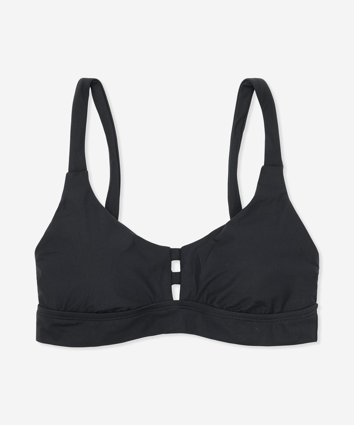 MAX SOLID TAB SCOOP TOP レディース/水着