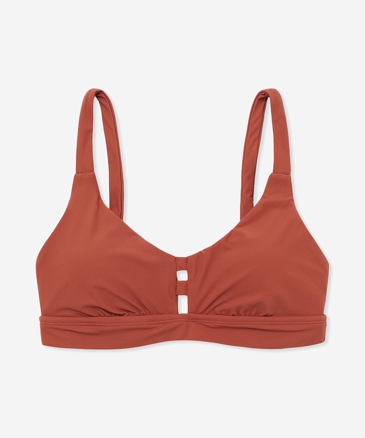 MAX SOLID TAB SCOOP TOP レディース/水着