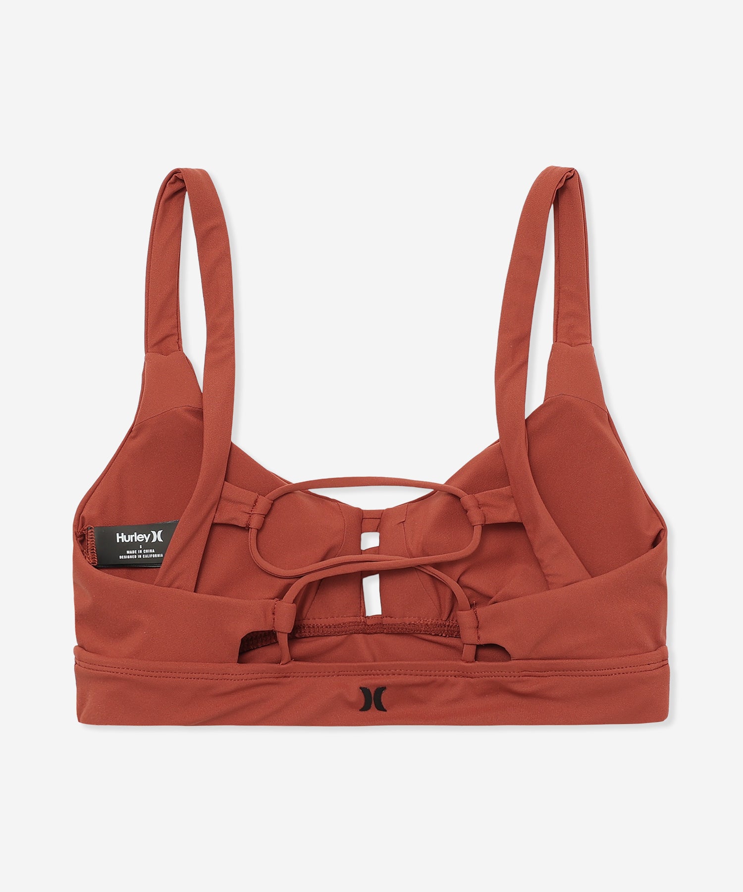 MAX SOLID TAB SCOOP TOP レディース/水着