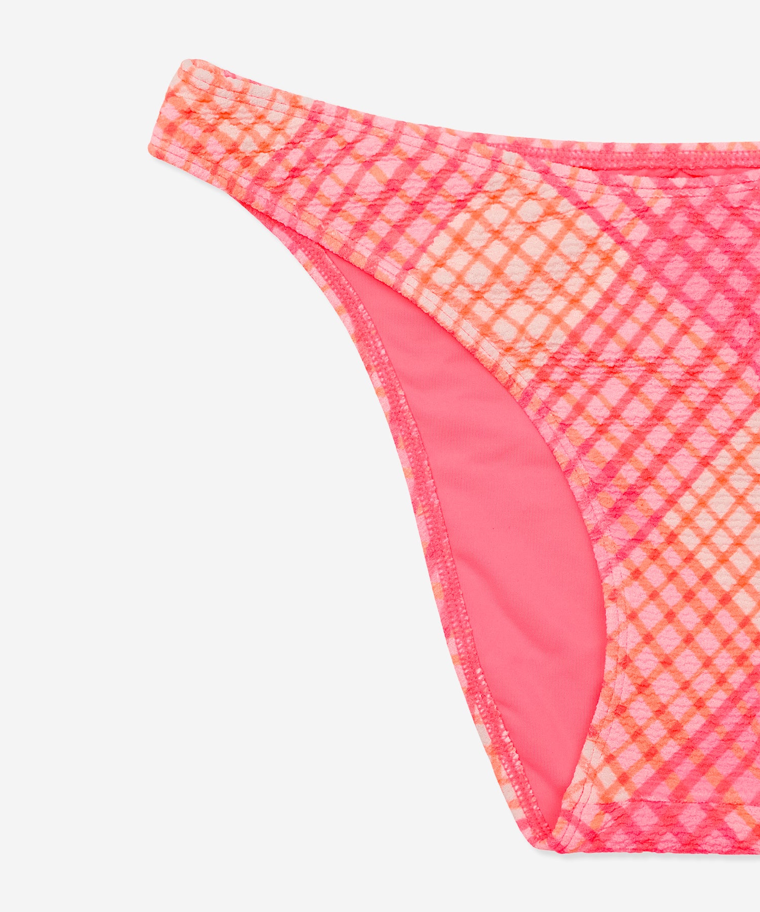 OMBRE PLAID CHEEKY SCOOP BOTTOM レディース/水着