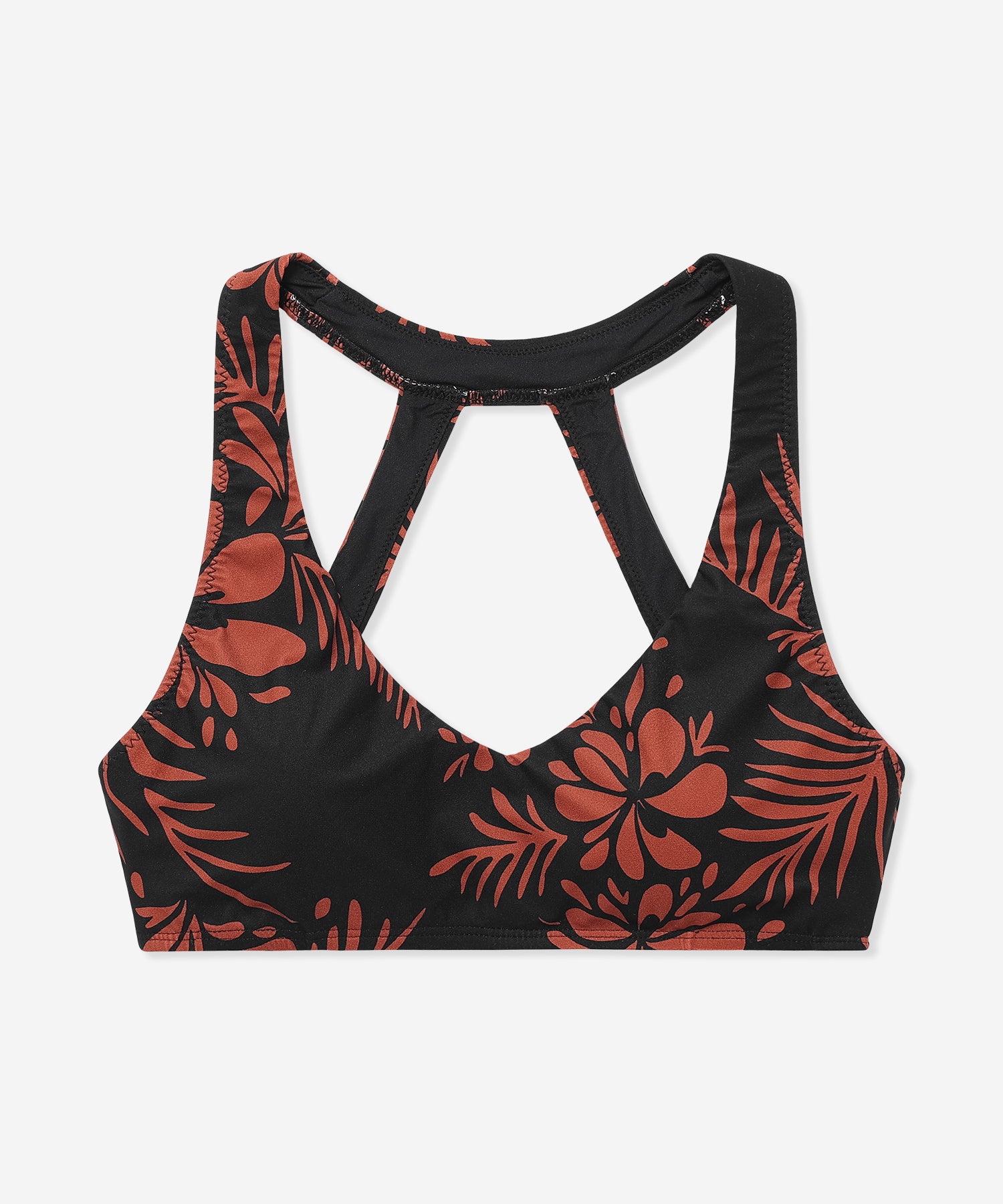 MAX HIDDEN TROPICAL HALTER TOP レディース/水着