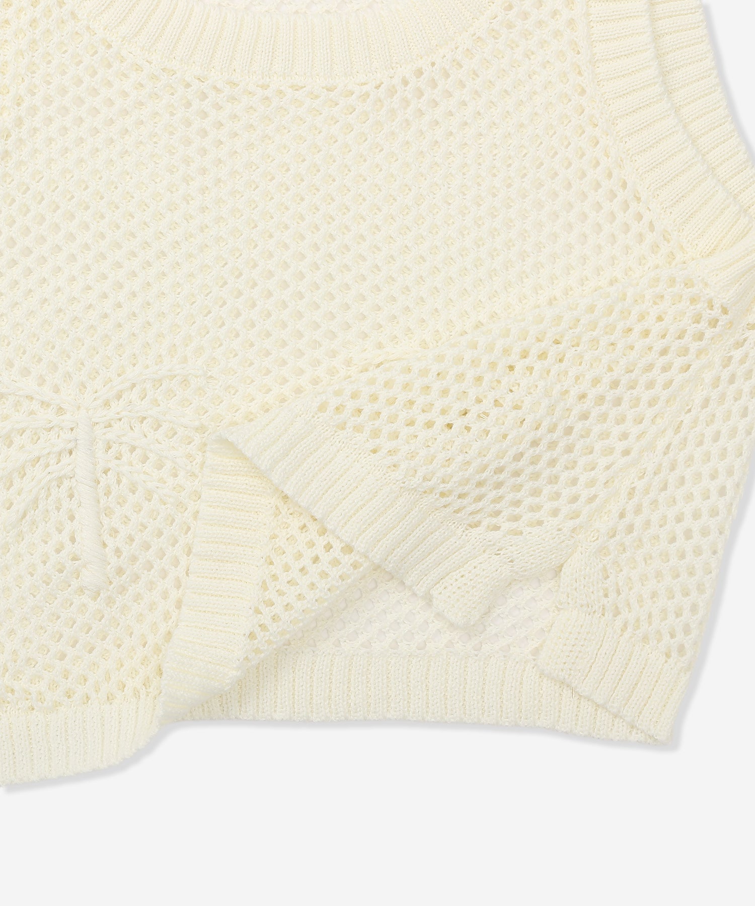 【NEW】エンブロイダリー クロシェ ジャガード タンク (レディース/水着)