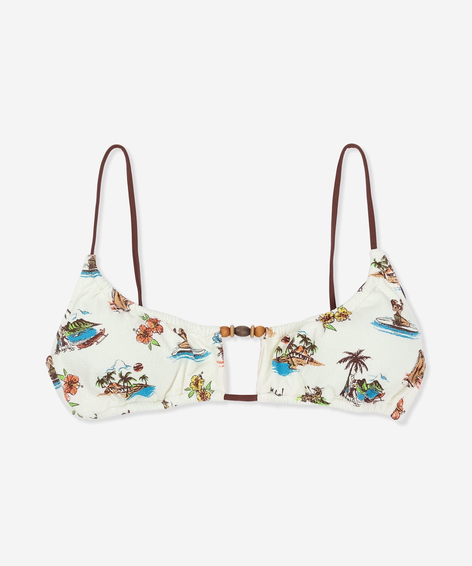 【NEW】アイランド タイム スクープ ネック トップ (レディース/水着)