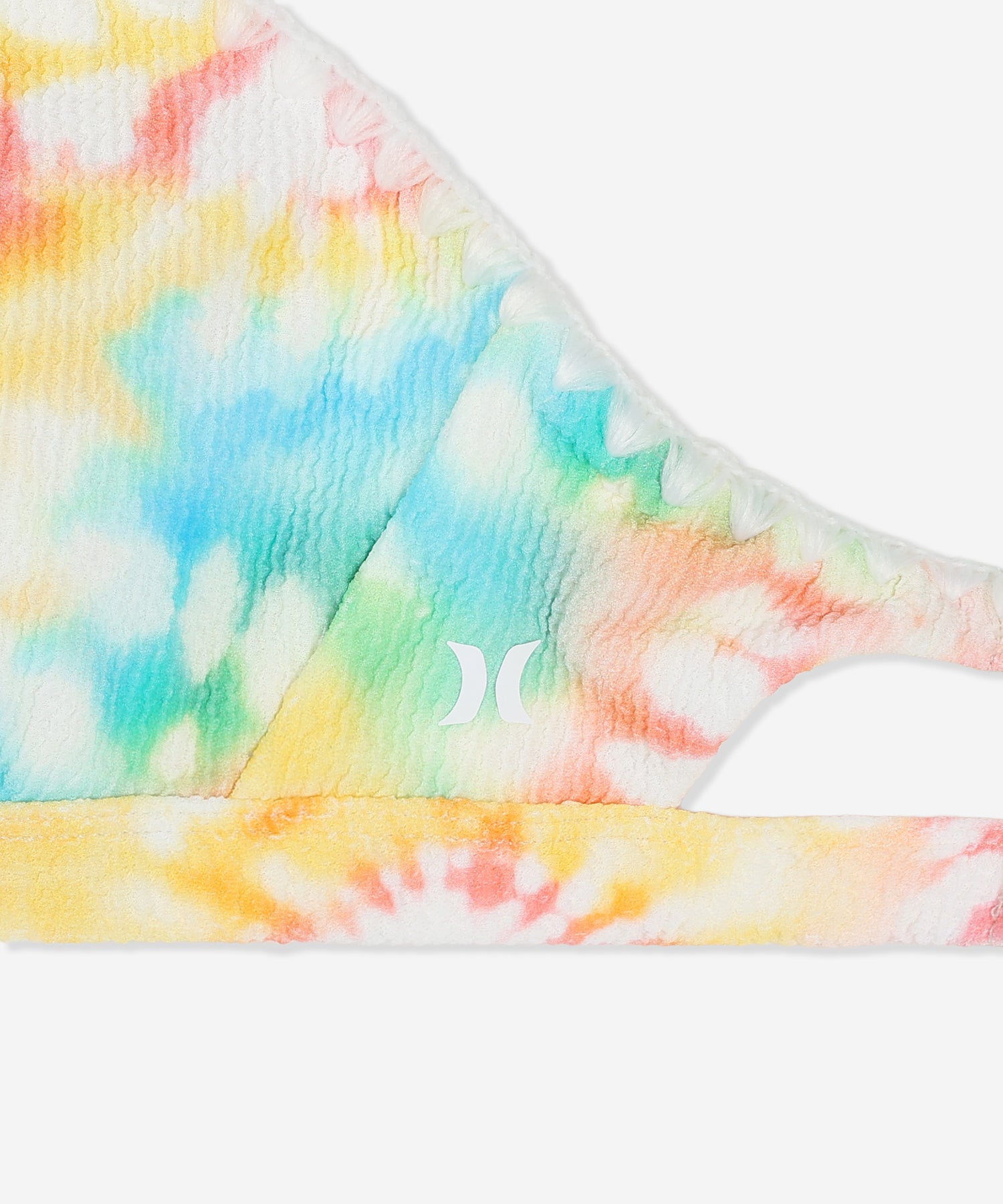 【NEW】タイダイ スクランチ アジャスタブル ビキニ トップ (レディース/水着)