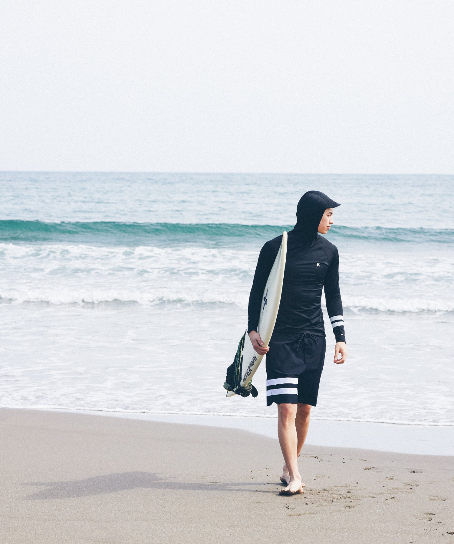 PHANTOM RASH BLOCK PARTY COMPRESSION HOODED LONGSLEEVE メンズ/ラッシュガード/コンプレッションフィット