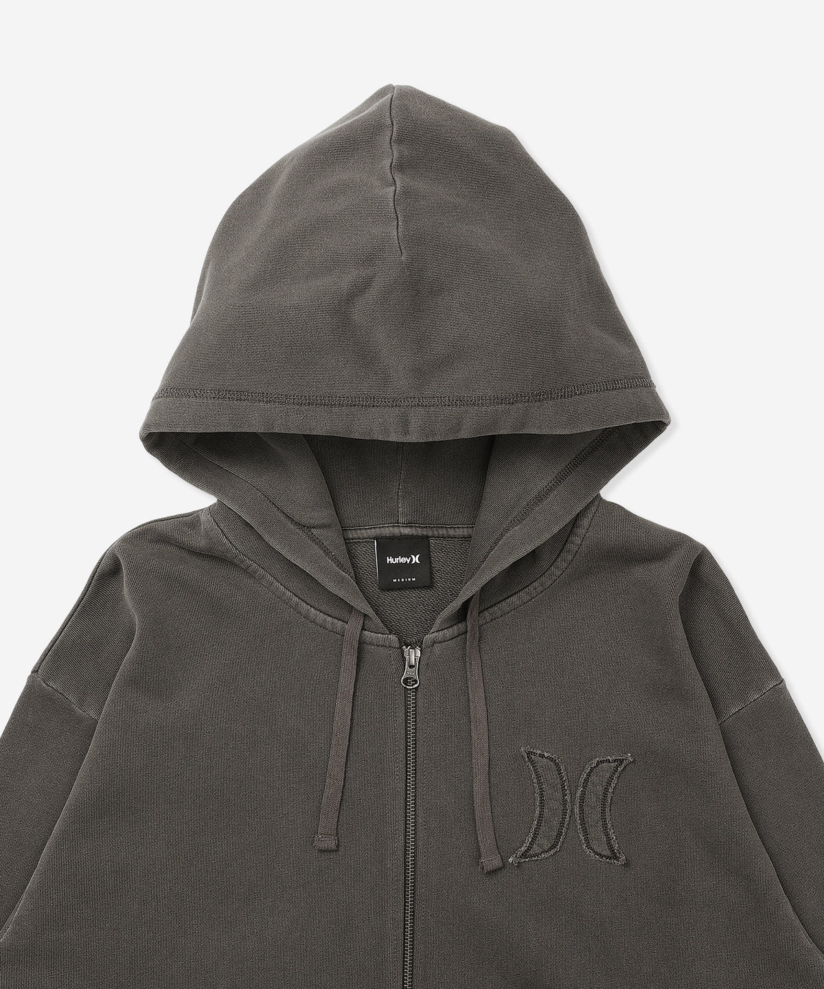 【NEW】スウェット ハーレー ピグメント オーバーサイズ ジップアップ フーディー (メンズ/フリース・フーディー/オーバーサイズ)