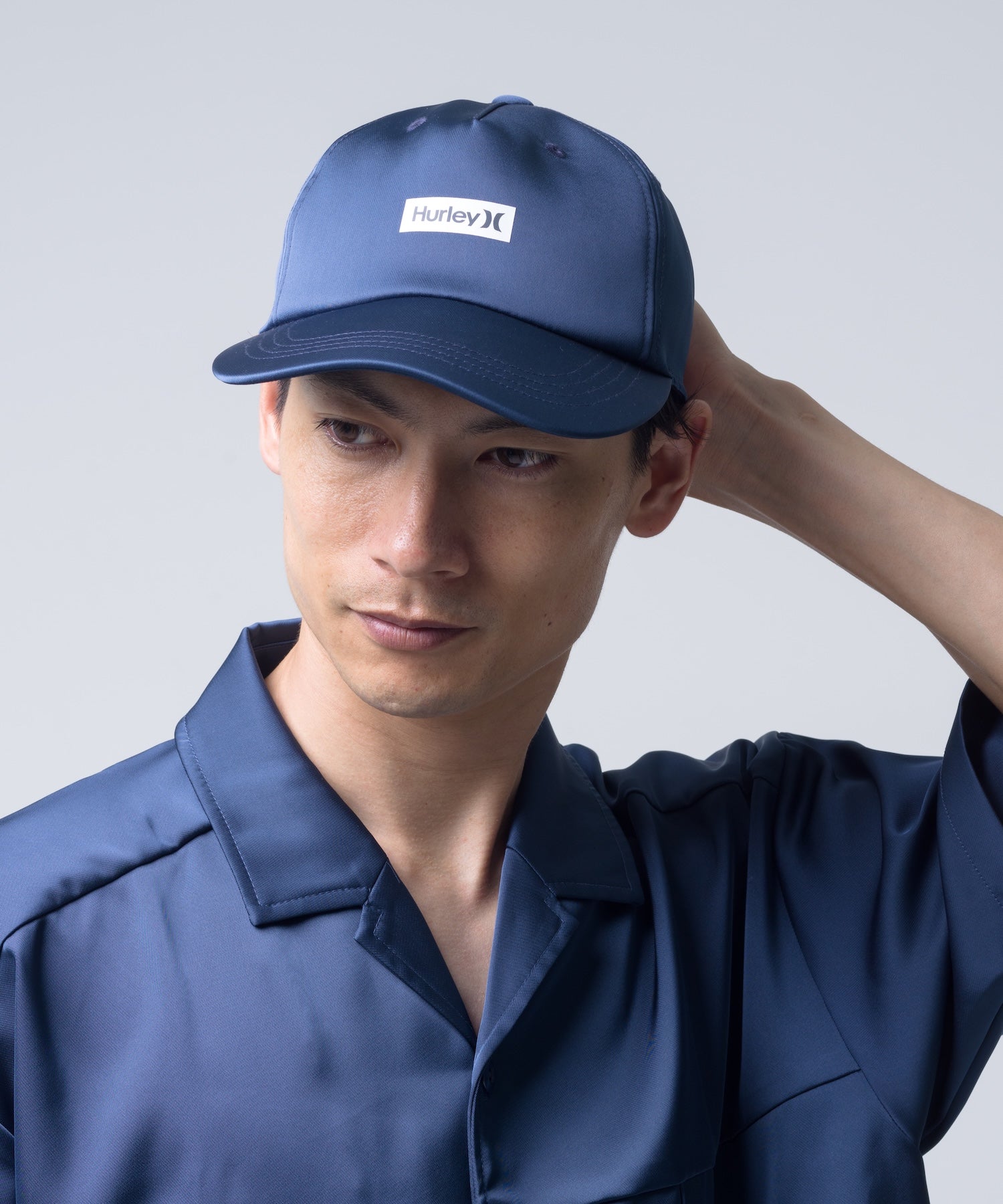 SATIN WOVEN CAP メンズ/キャップ・ハット