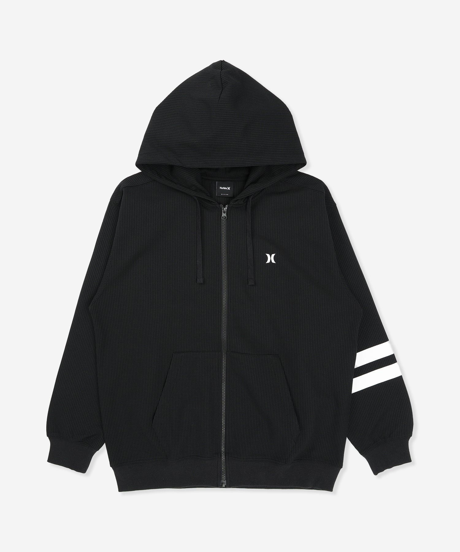 【NEW】サーマル ブロックパーティ オーバーサイズ フルジップ フーディ (メンズ/フリース・フーディー/オーバーサイズフィット)