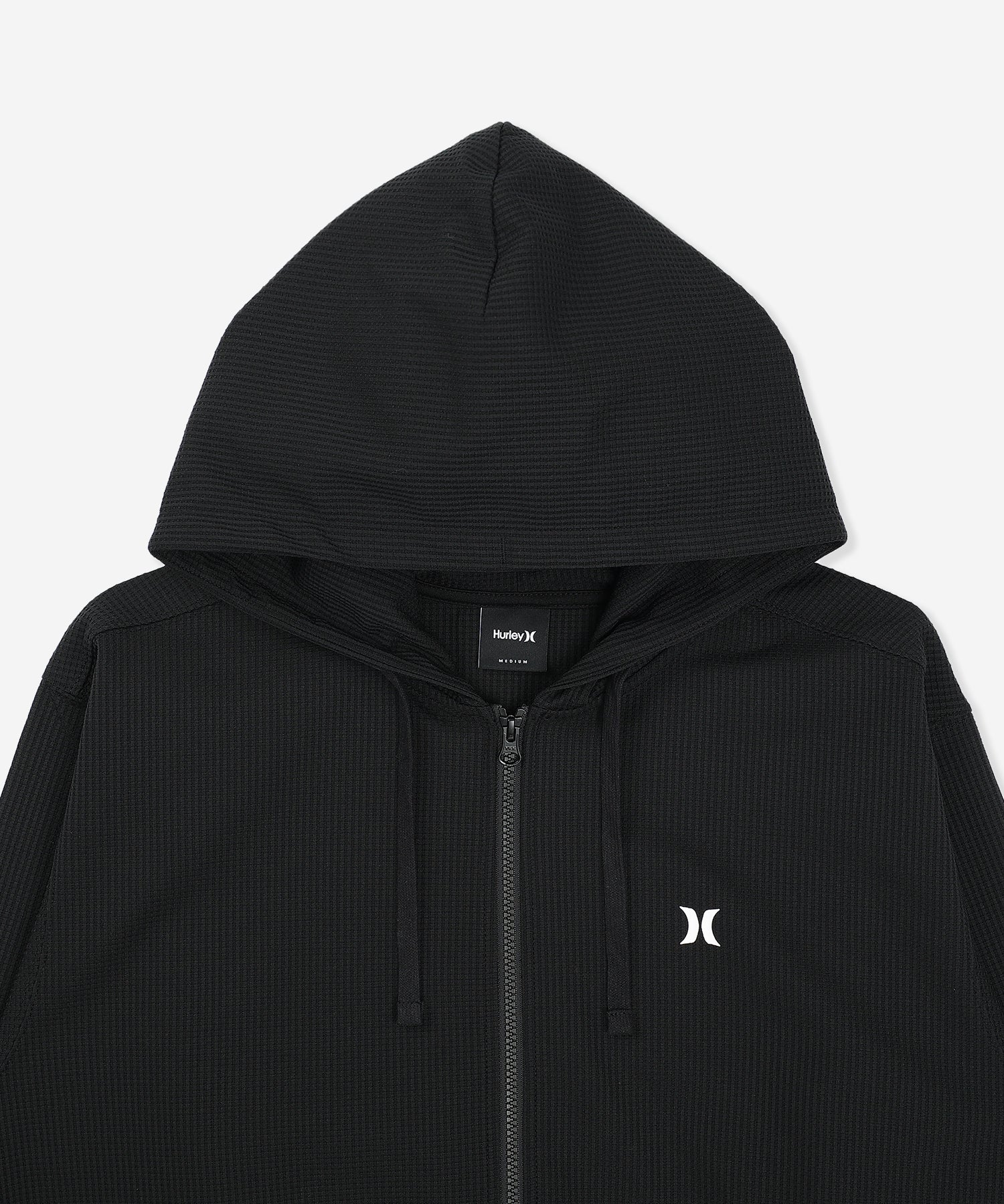 【NEW】サーマル ブロックパーティ オーバーサイズ フルジップ フーディ (メンズ/フリース・フーディー/オーバーサイズフィット)