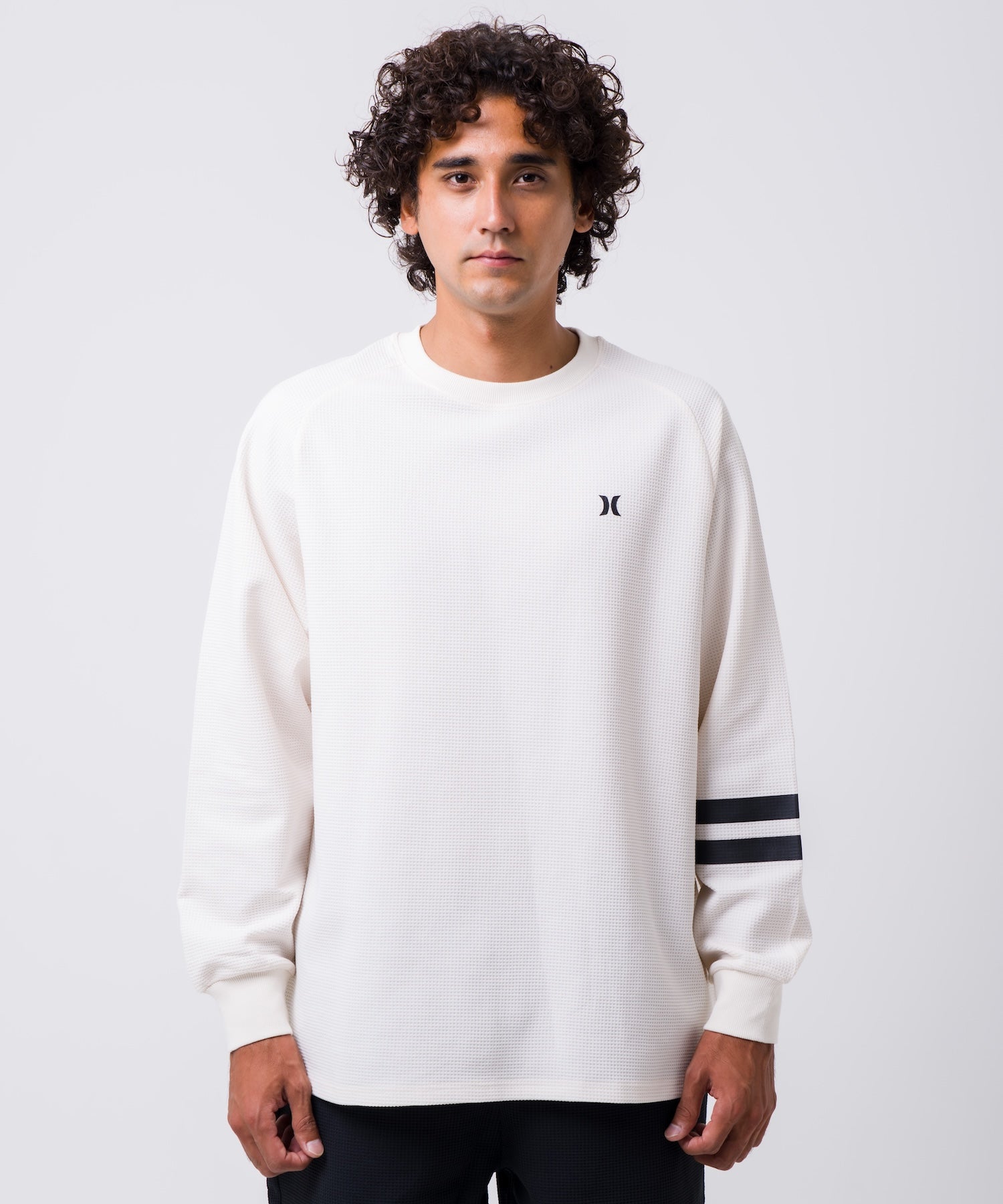 【NEW】THERMAL BLOCK PARTY LONG SLEEVE メンズ/ロンT/オーバーサイズフィット