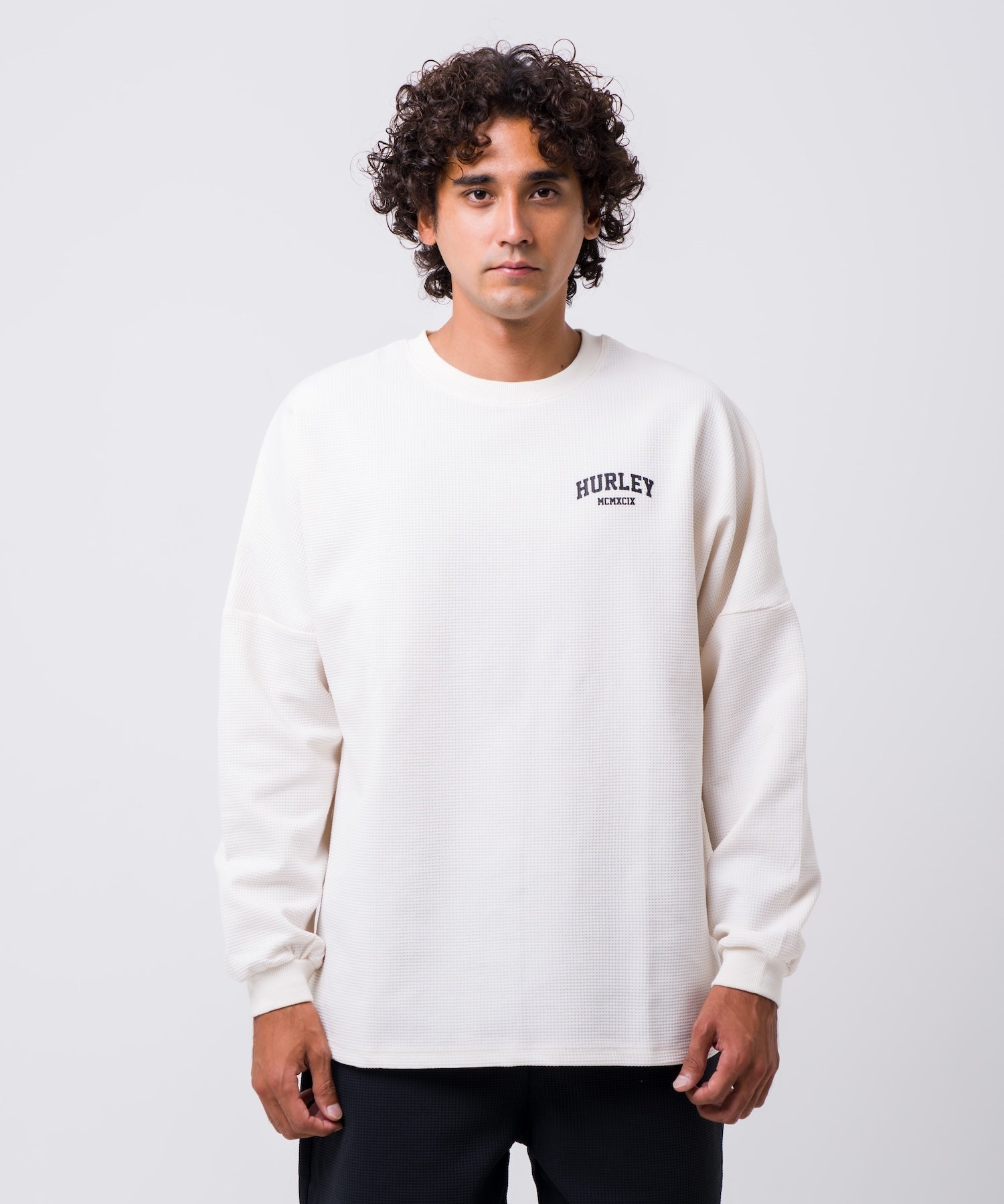 【NEW】THERMAL BACK ARC LONG SLEEVE メンズ/ロンT/オーバーサイズフィット