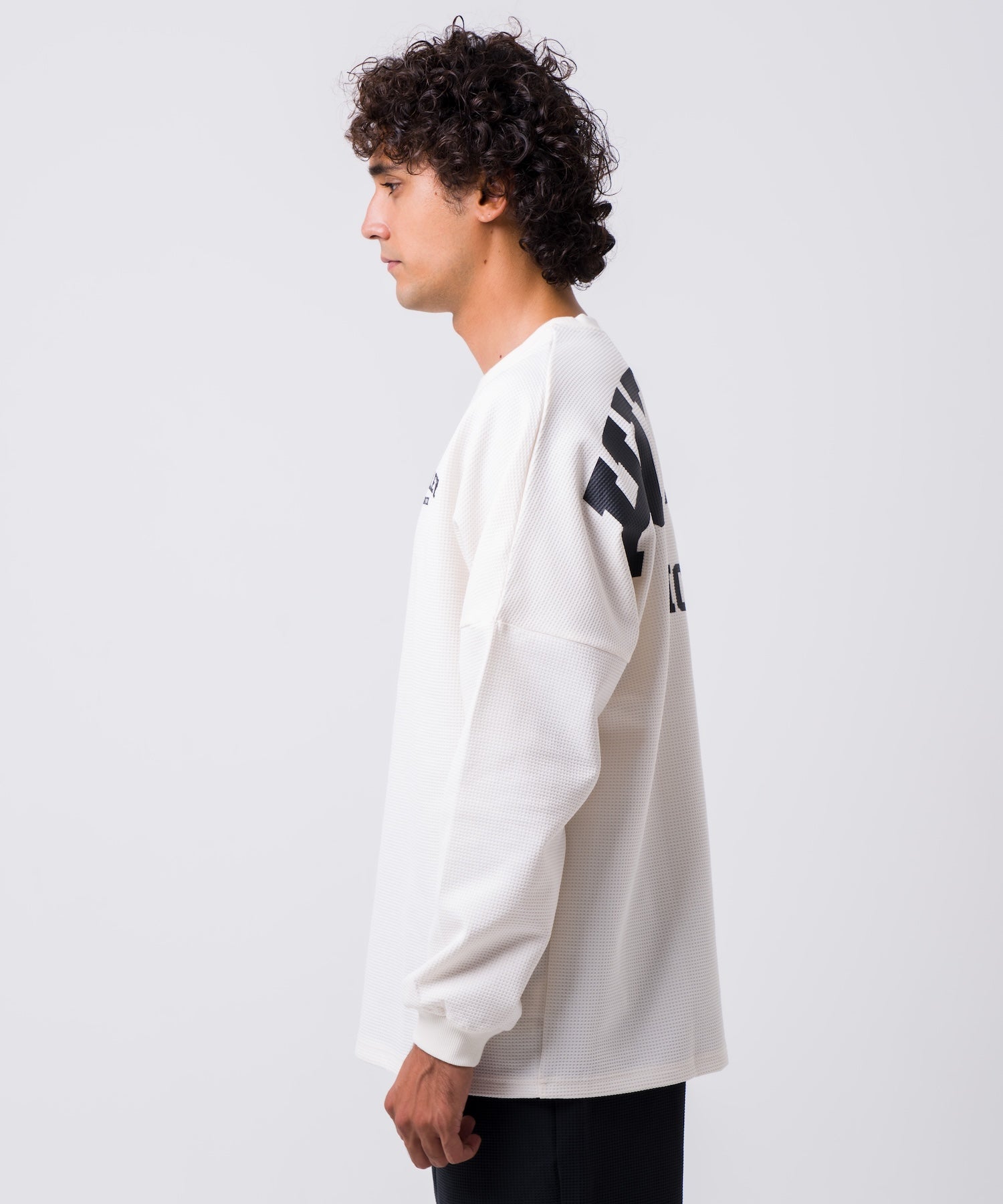 【NEW】THERMAL BACK ARC LONG SLEEVE メンズ/ロンT/オーバーサイズフィット