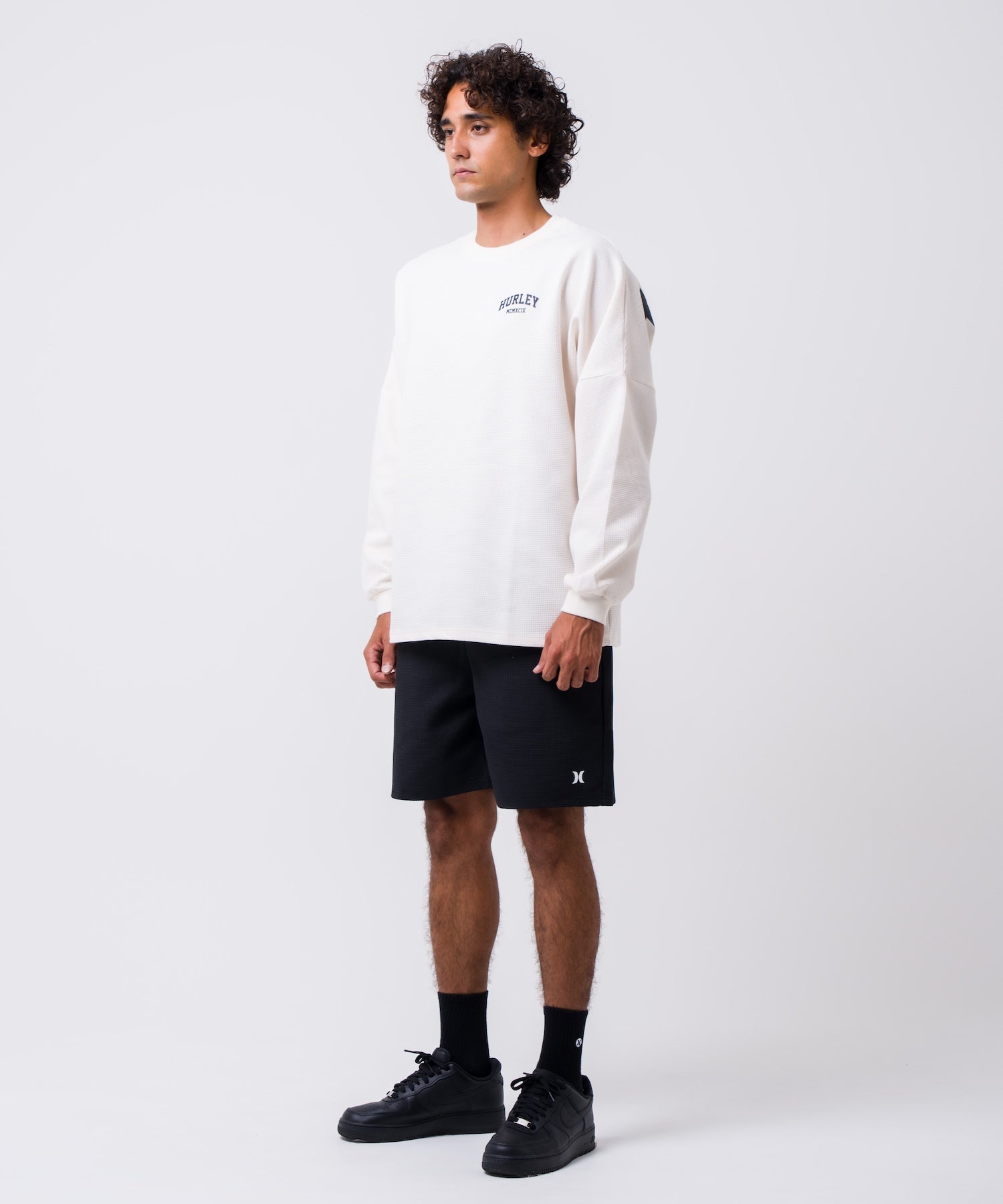 【NEW】THERMAL BACK ARC LONG SLEEVE メンズ/ロンT/オーバーサイズフィット