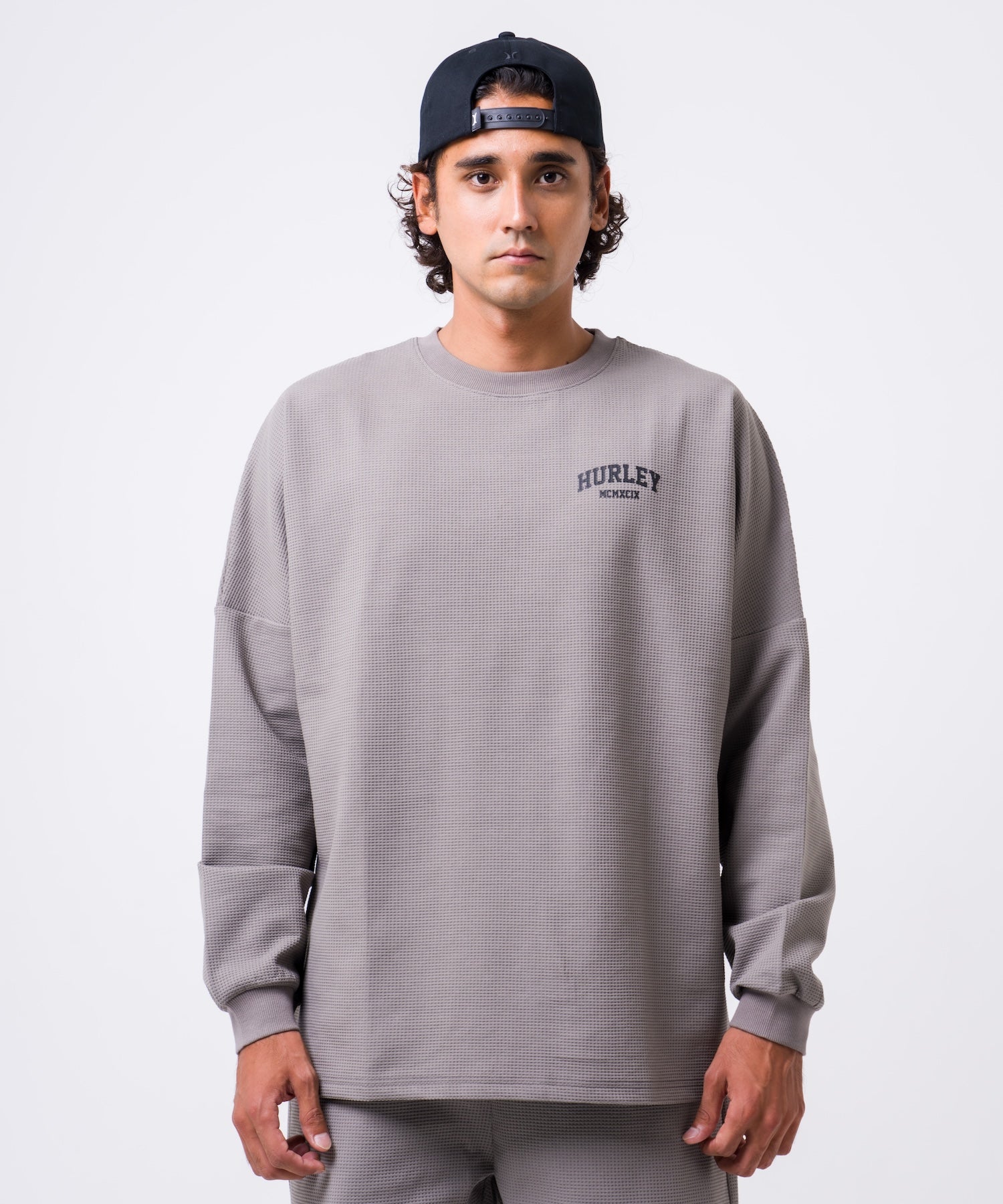 【NEW】THERMAL BACK ARC LONG SLEEVE メンズ/ロンT/オーバーサイズフィット