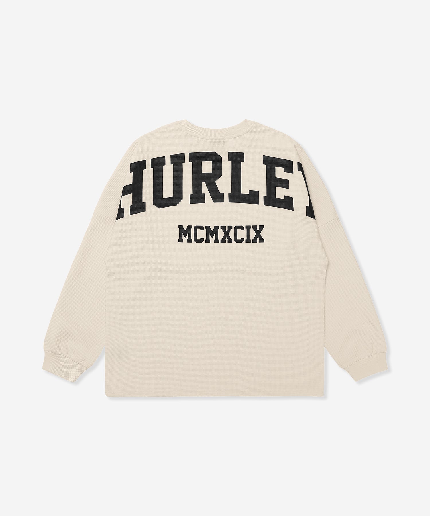 THERMAL BACK ARC LONG SLEEVE メンズ/ロンT/オーバーサイズフィット