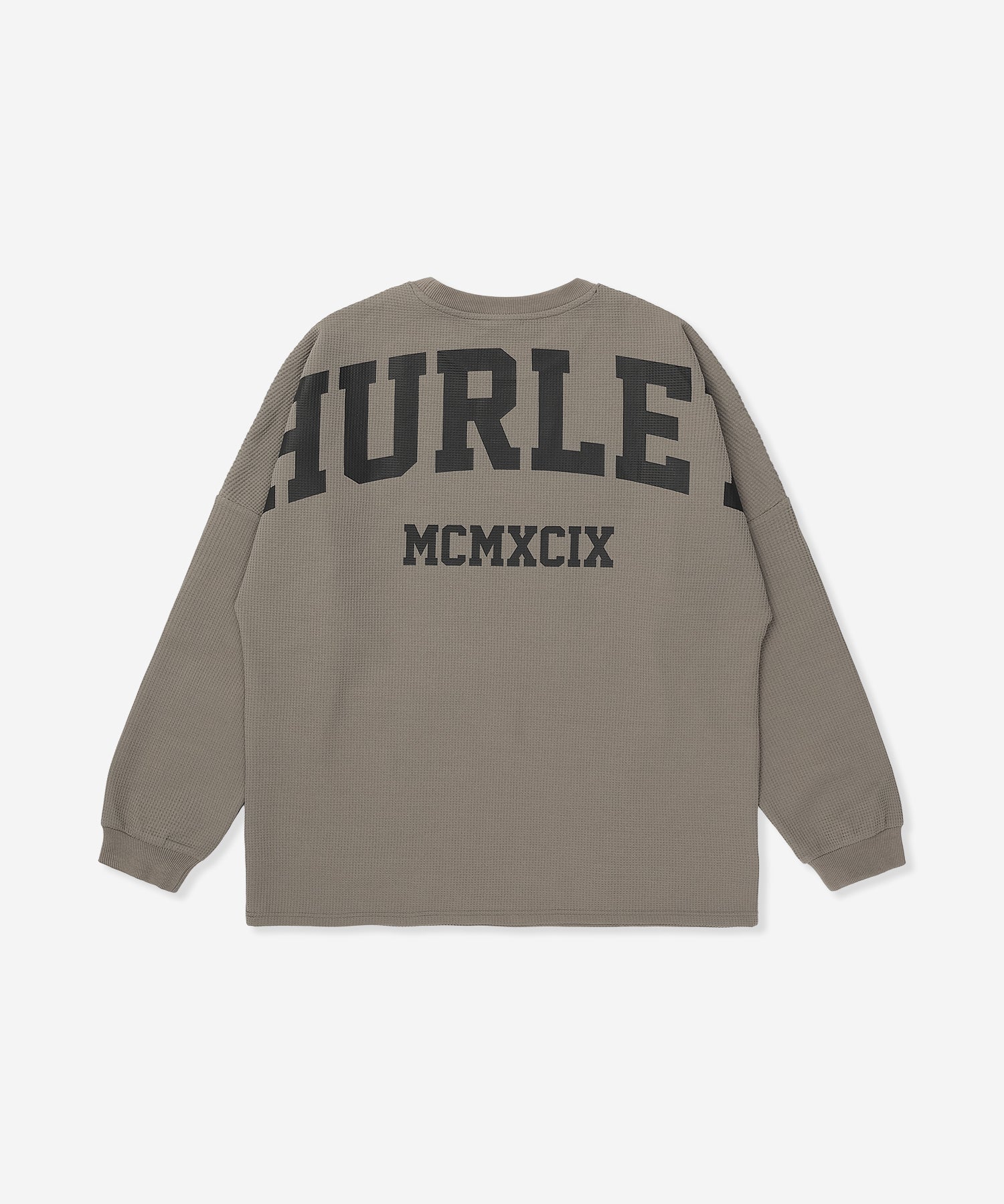 THERMAL BACK ARC LONG SLEEVE メンズ/ロンT/オーバーサイズフィット