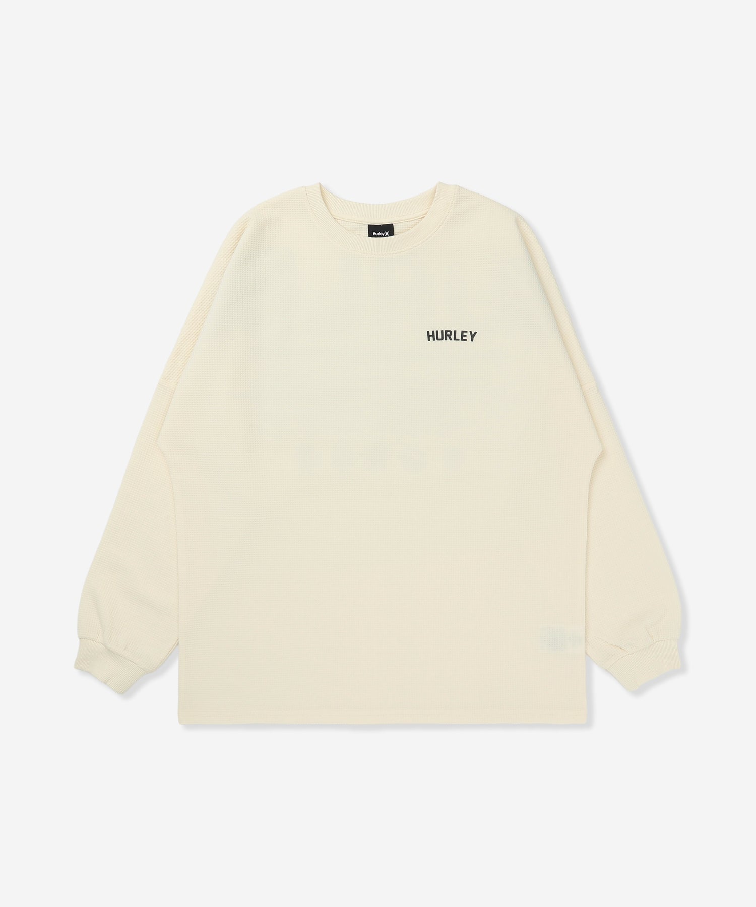 【NEW】サーマル ビック アイコン オーバーサイズ ロングスリーブ Tシャツ (メンズ/ロンT/オーバーサイズ)