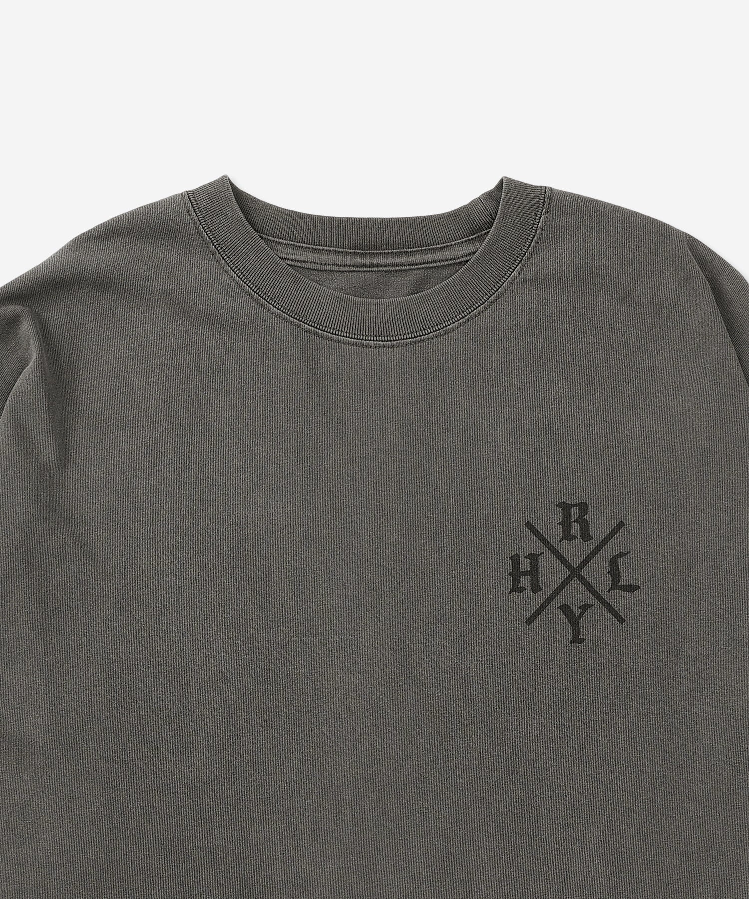 【NEW】ピグメント オーバーサイズ ロングスリーブ Tシャツ (メンズ/ロンT/オーバーサイズ)
