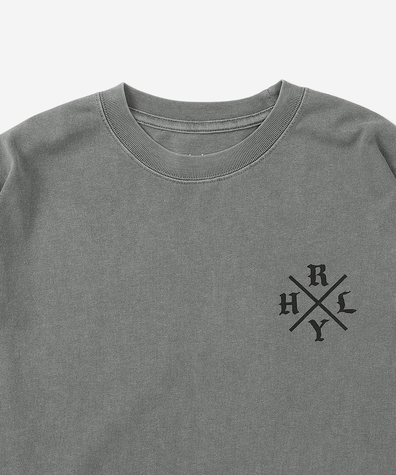 【NEW】ピグメント オーバーサイズ ロングスリーブ Tシャツ (メンズ/ロンT/オーバーサイズ)