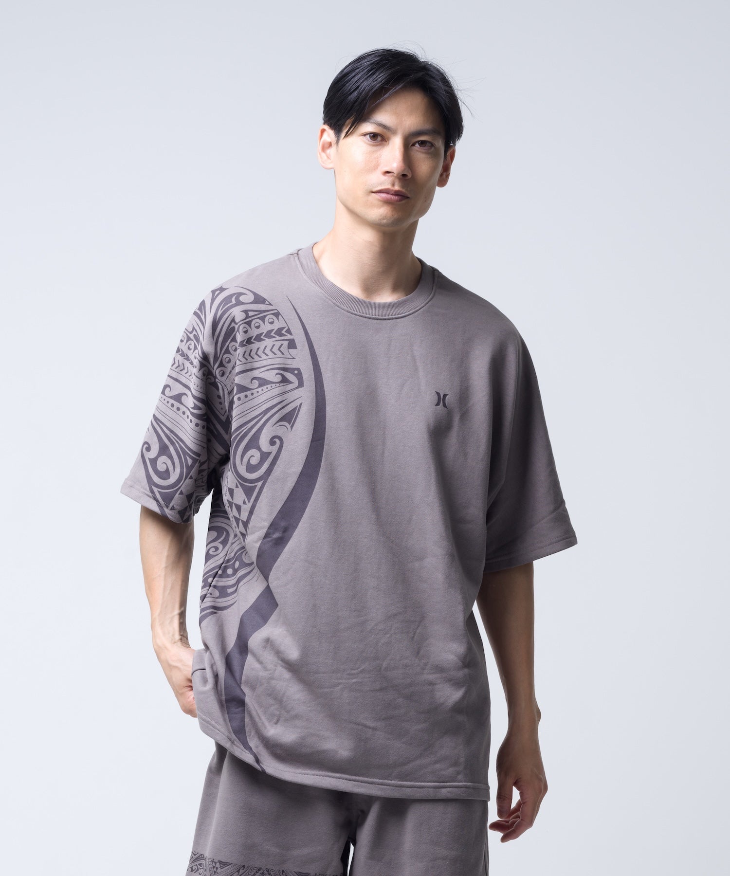 TERRY TRIBAL ICON OVERSIZED SHORTSLEEVE T メンズ/Tシャツ/オーバーサイズフィット