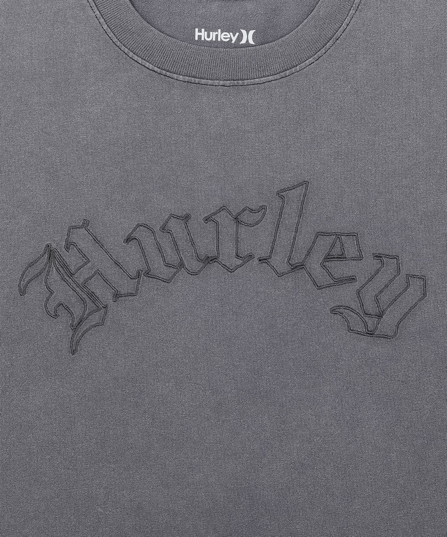 【NEW】エンブロイダリー オールドイングリッシュロゴ オーバーサイズ ショートスリーブ Tシャツ (メンズ/Tシャツ/オーバーサイズフィット)