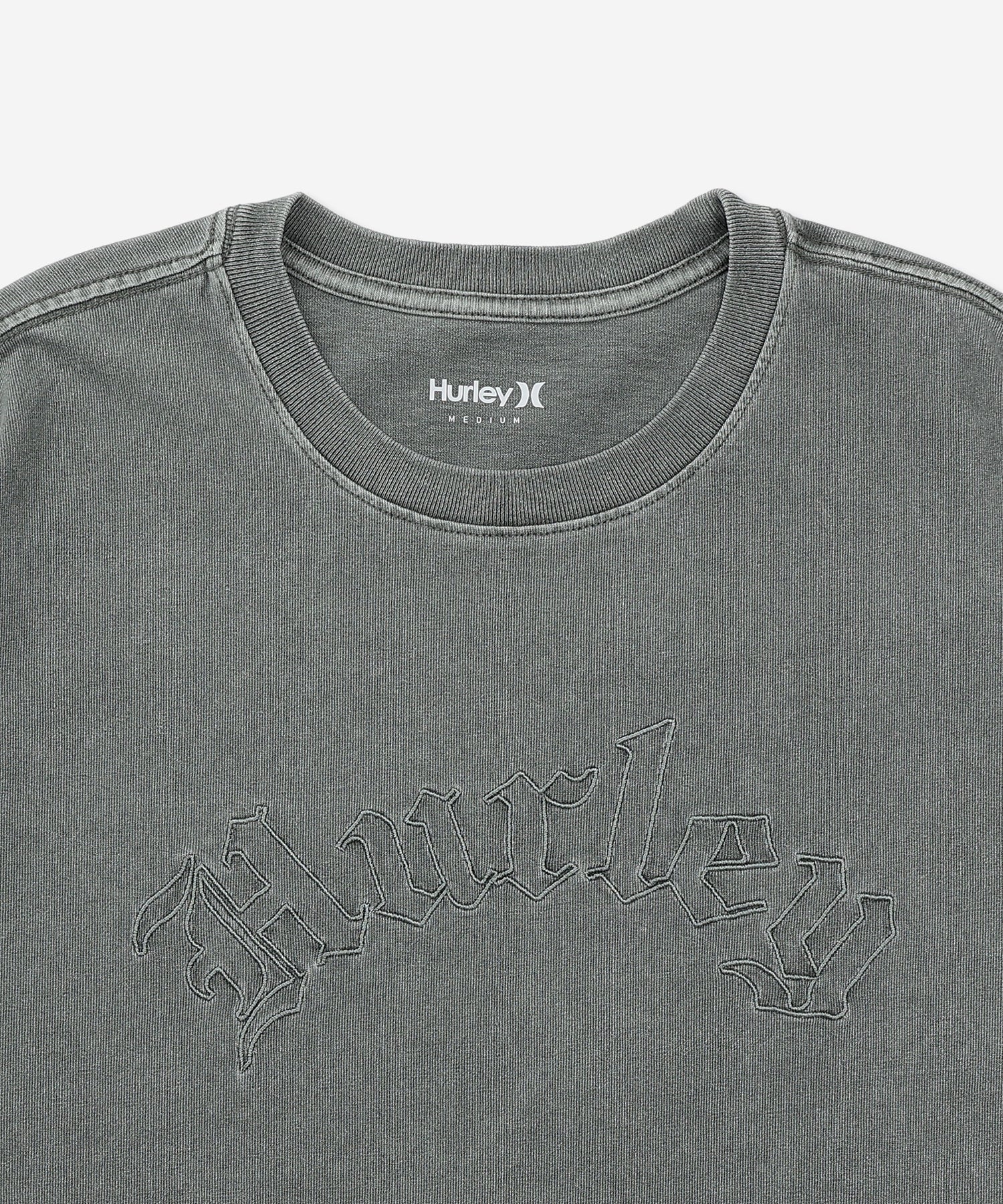 【NEW】エンブロイダリー オールドイングリッシュロゴ オーバーサイズ ショートスリーブ Tシャツ (メンズ/Tシャツ/オーバーサイズフィット)