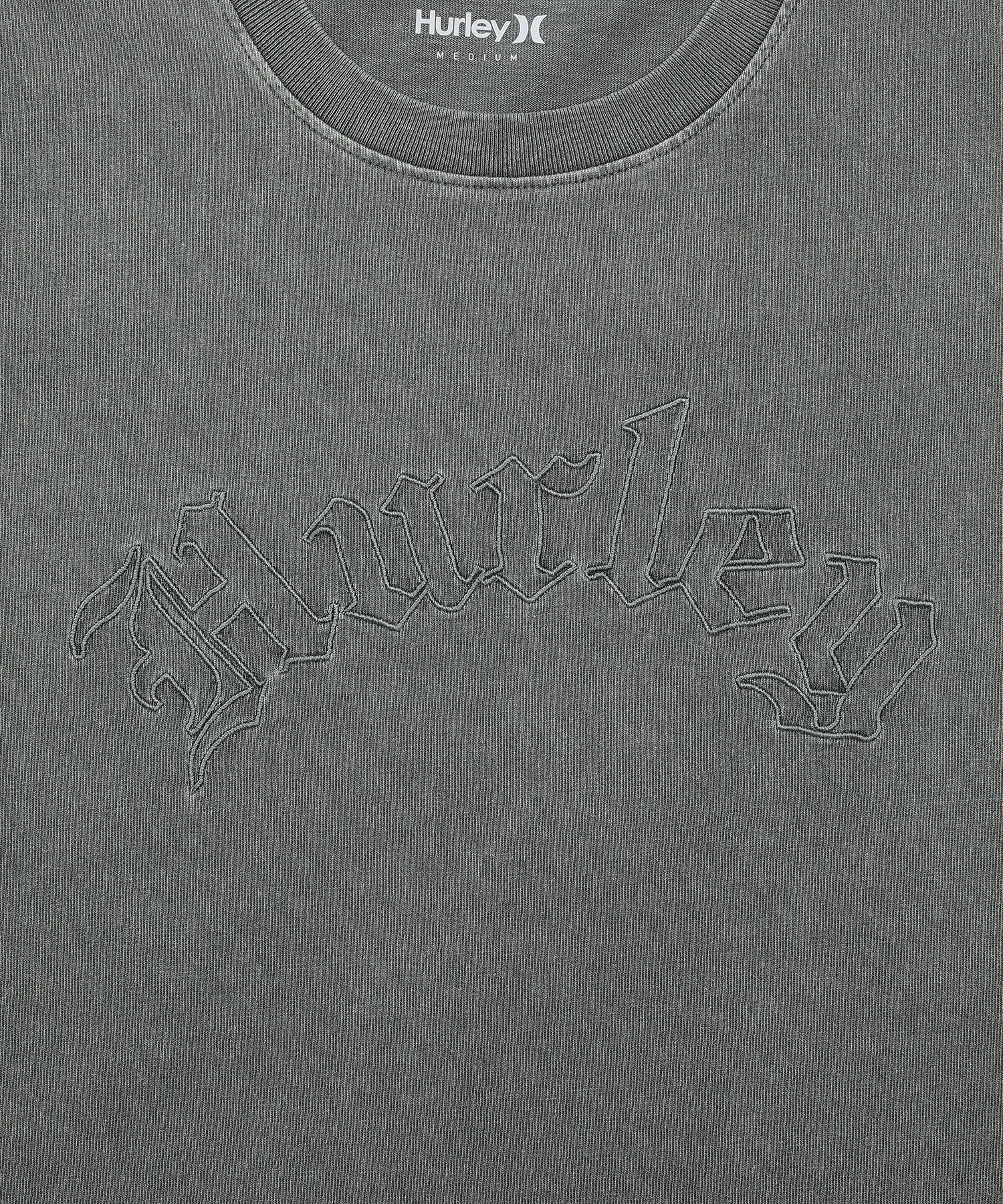 【NEW】エンブロイダリー オールドイングリッシュロゴ オーバーサイズ ショートスリーブ Tシャツ (メンズ/Tシャツ/オーバーサイズフィット)