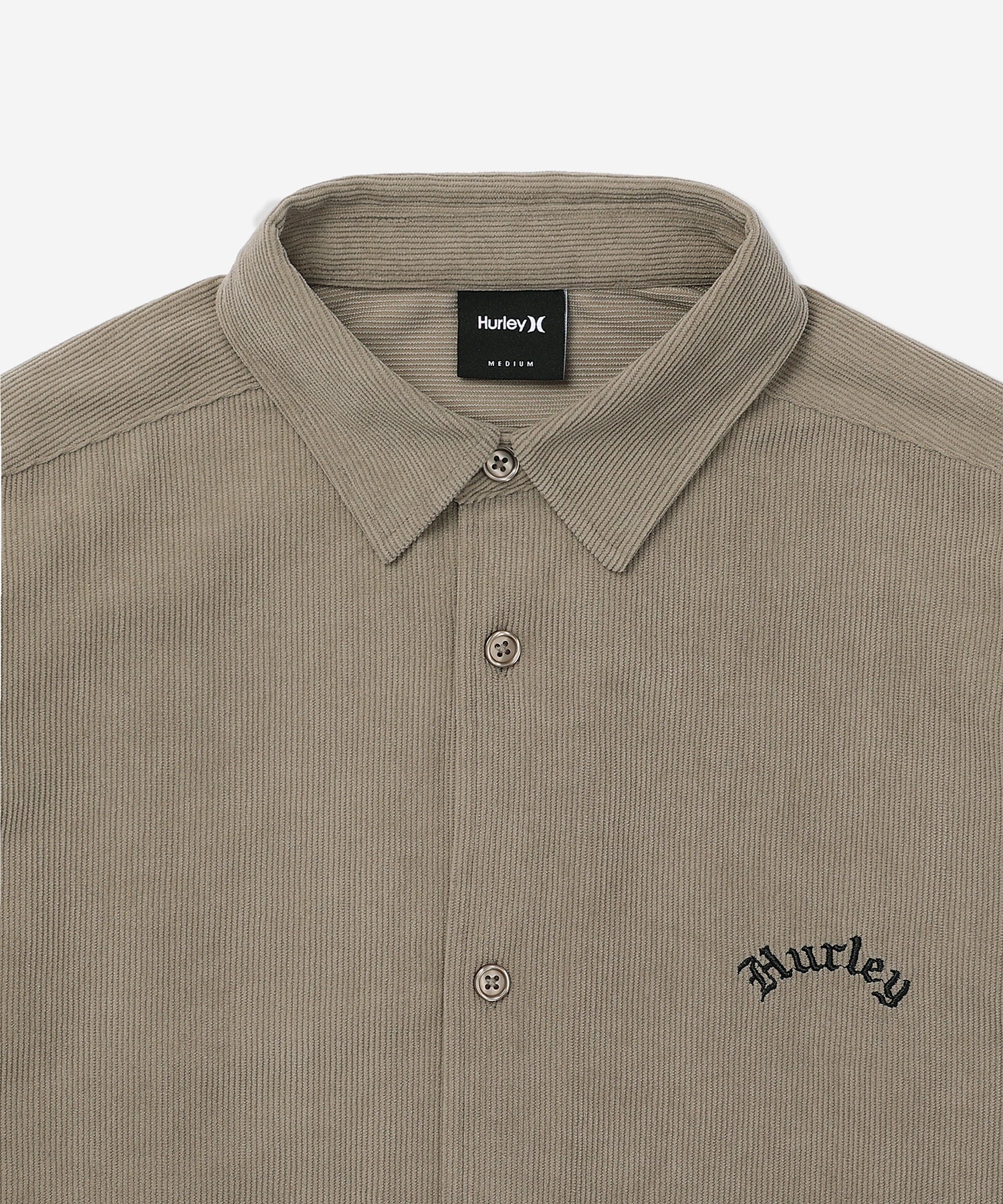 CORDUROY OLD ENGLISH LOGO SHIRTS メンズ/シャツ/オーバーサイズフィット