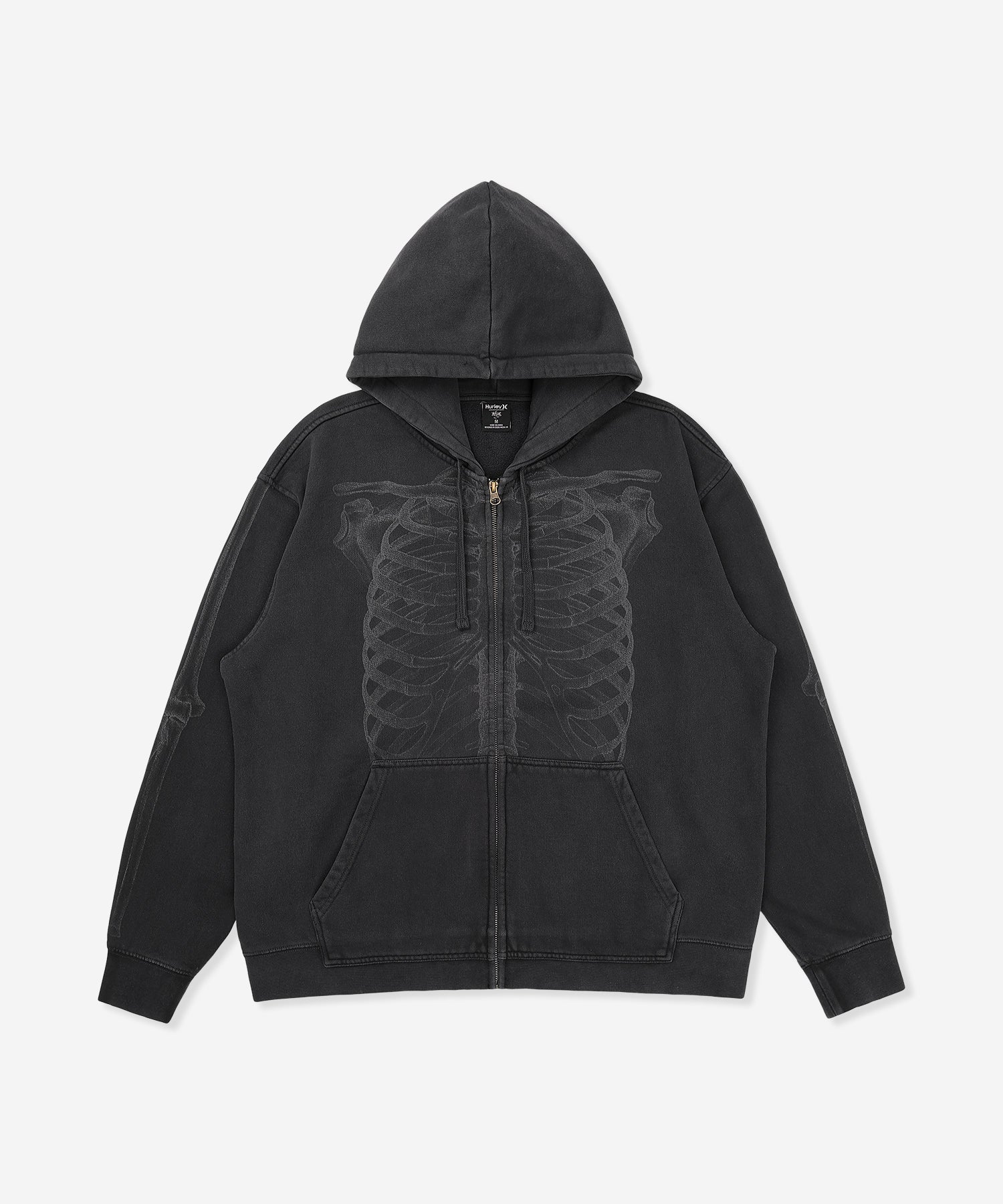 BONES ZIP HOODIE メンズ/フリース・フーディー