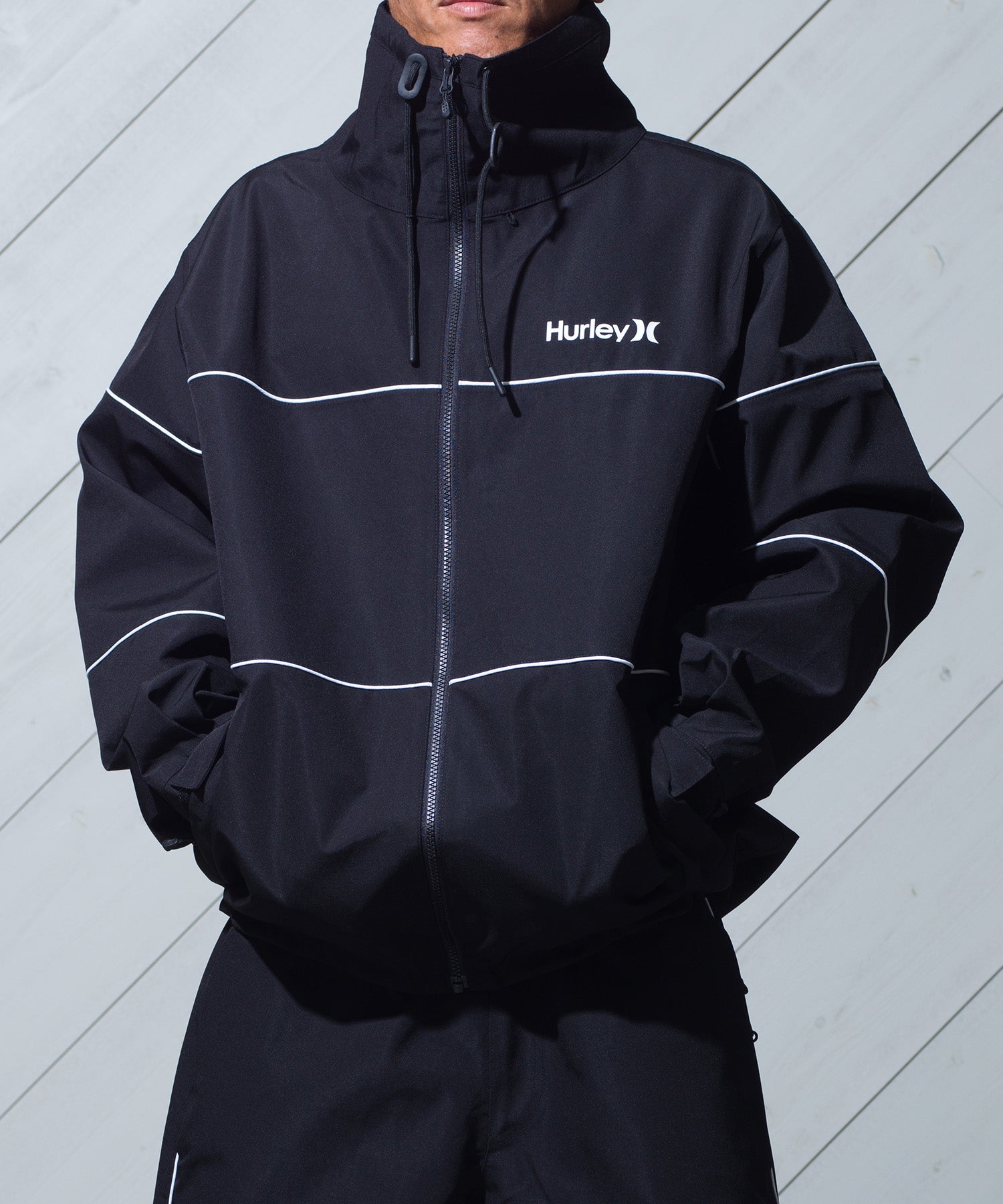 SNOW TRACK JACKET メンズ/スノージャケット/オーバーサイズフィット