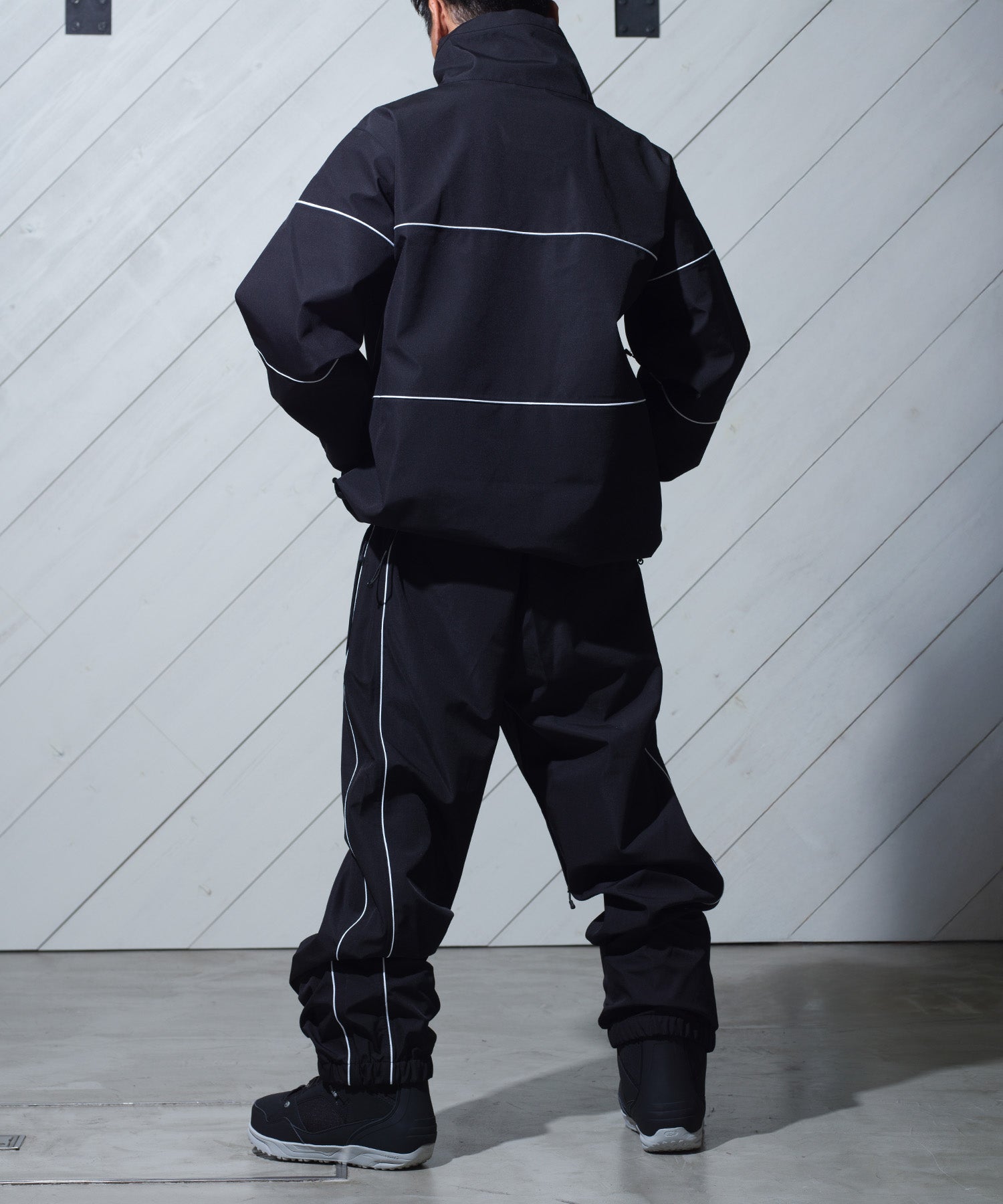SNOW TRACK PANTS メンズ/スノーパンツ/オーバーサイズフィット