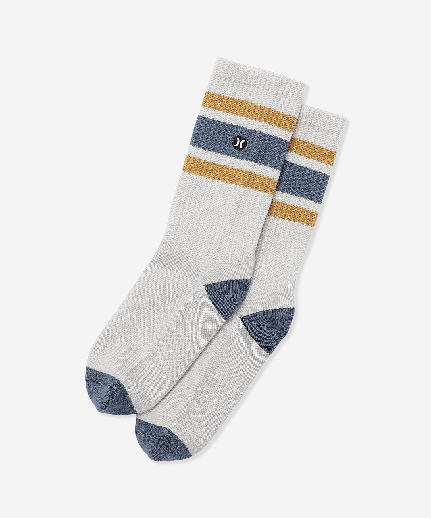 H2O DRI STRIPE CREW 1PK メンズ/ソックス