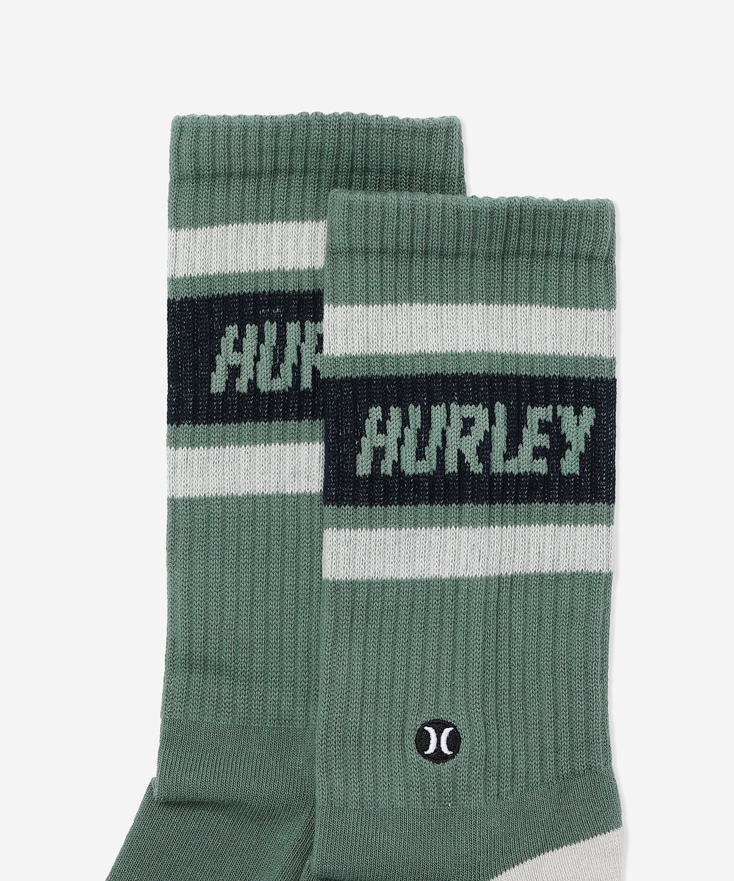 H2O DRI STRIPE CREW 1PK メンズ/ソックス