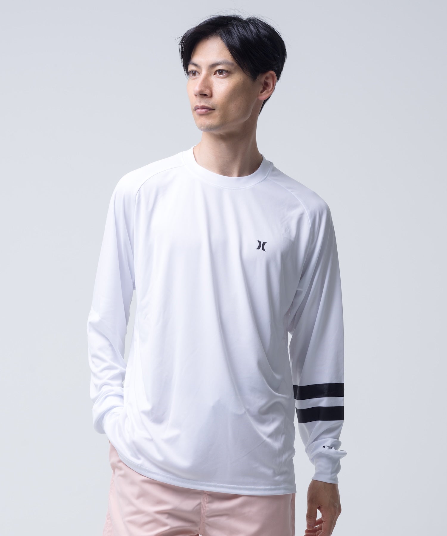 PHANTOM RASH ICON BLOCK PARTY LONGSLEEVE TEE メンズ/ラッシュガード/レギュラーフィット