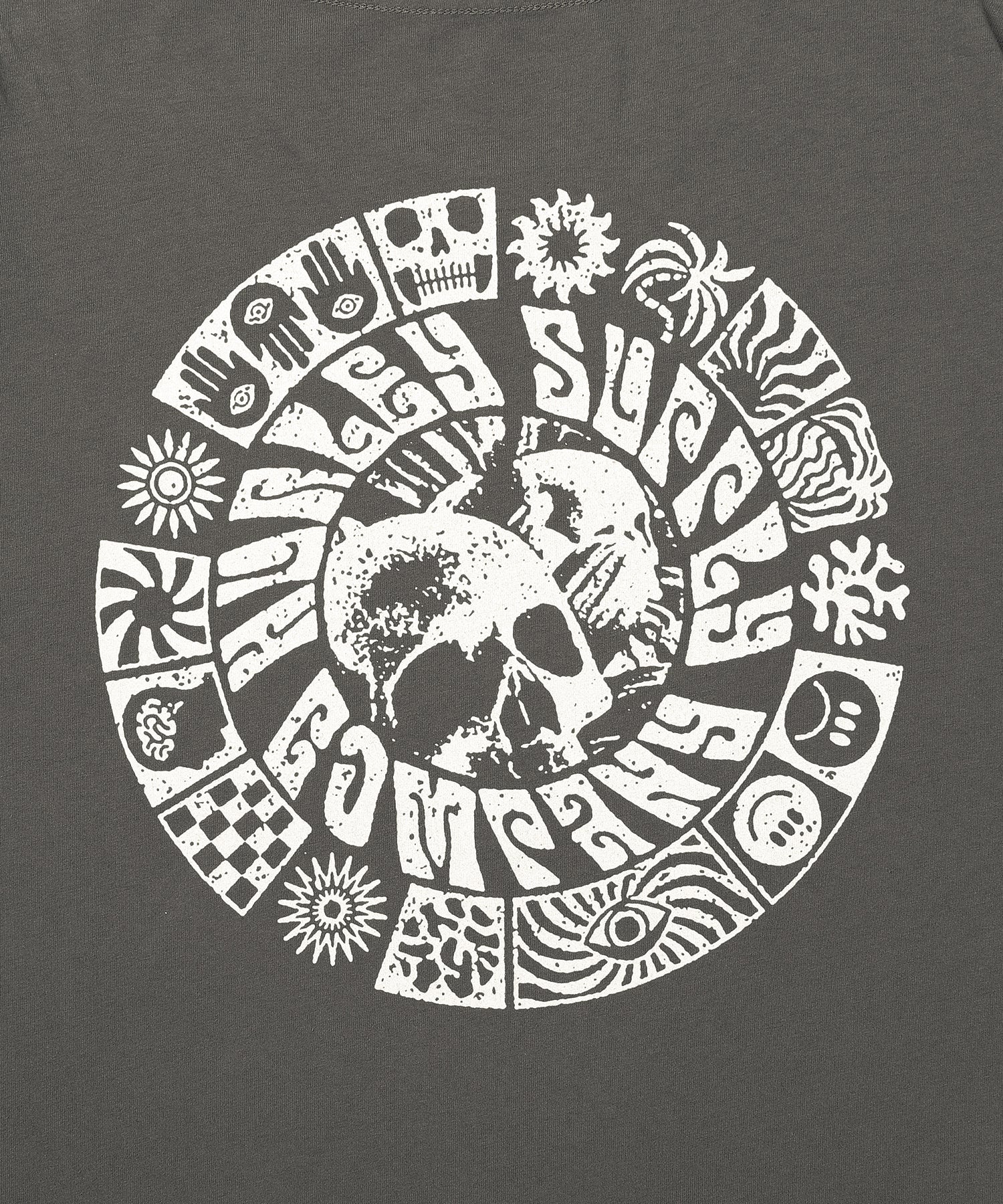 SKULL MANDALA LONG SLEEVE メンズ/ロンT/レギュラーフィット