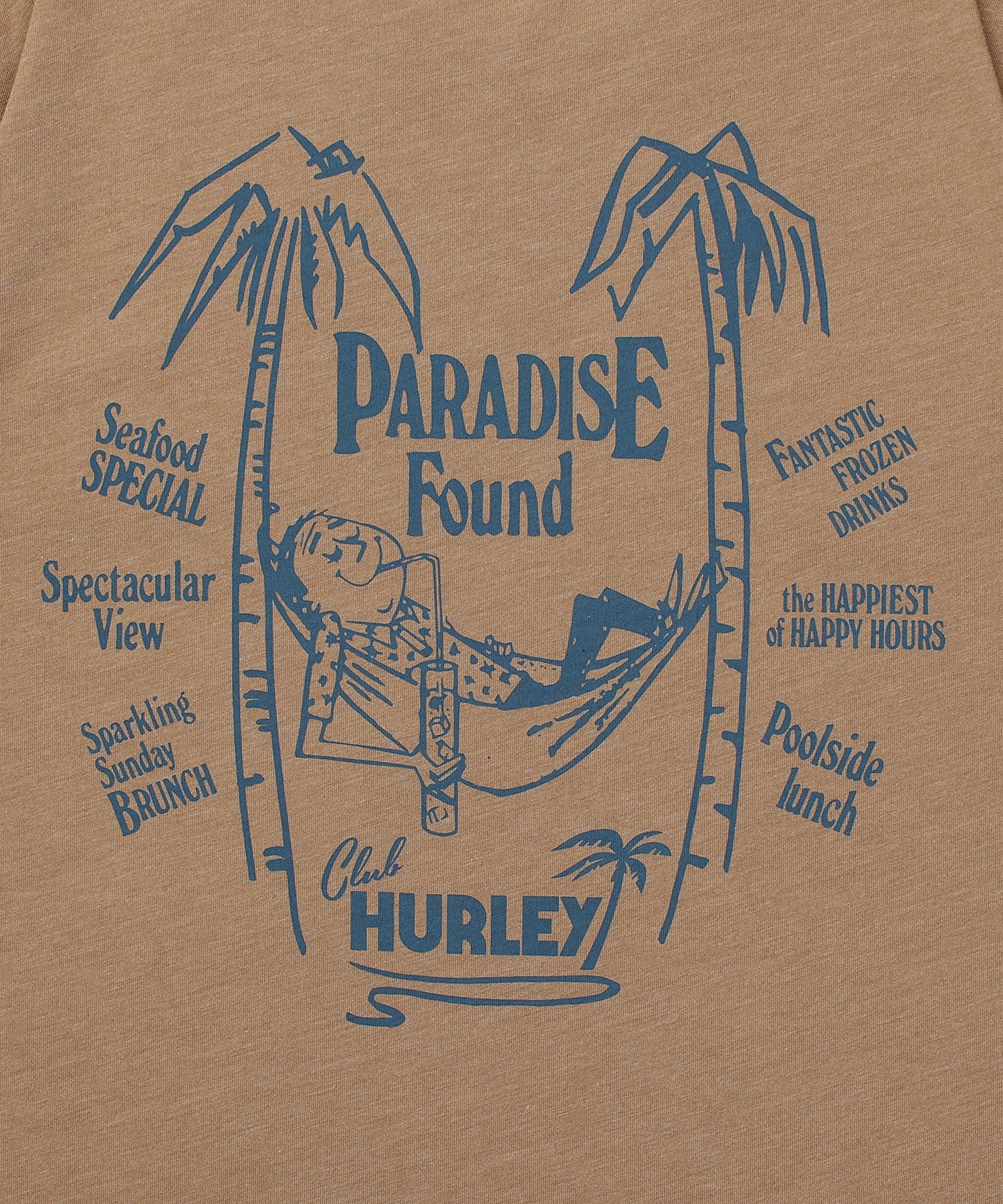 CLUB HURLEY SHORT SLEEVE メンズ/Tシャツ/レギュラーフィット