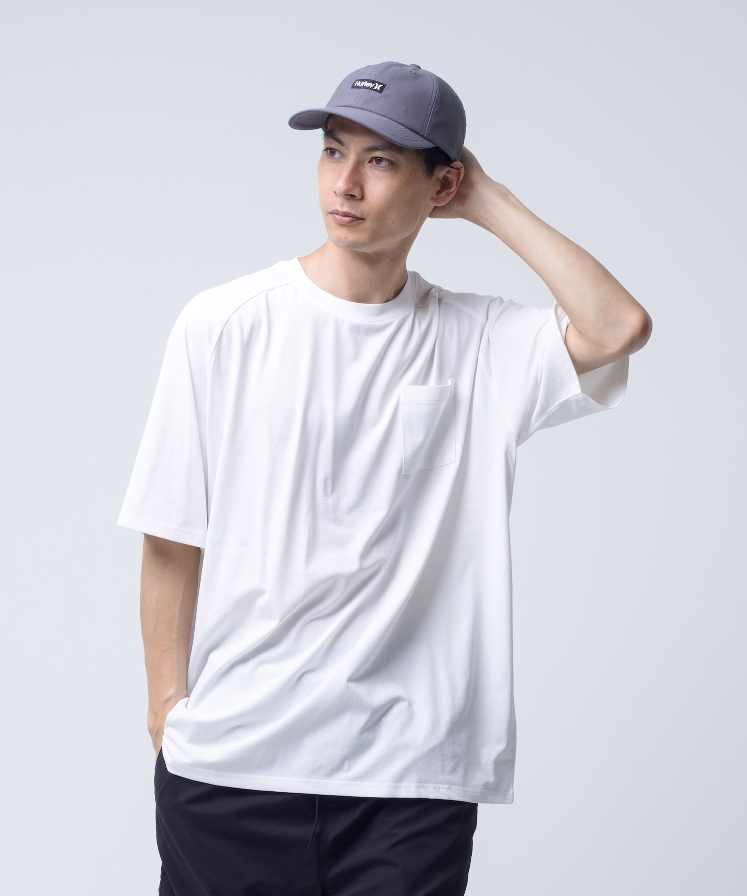 PHANTOM ポケット オーバーサイズ ショートスリーブ Tシャツ (メンズ/Tシャツ/オーバーサイズフィット)