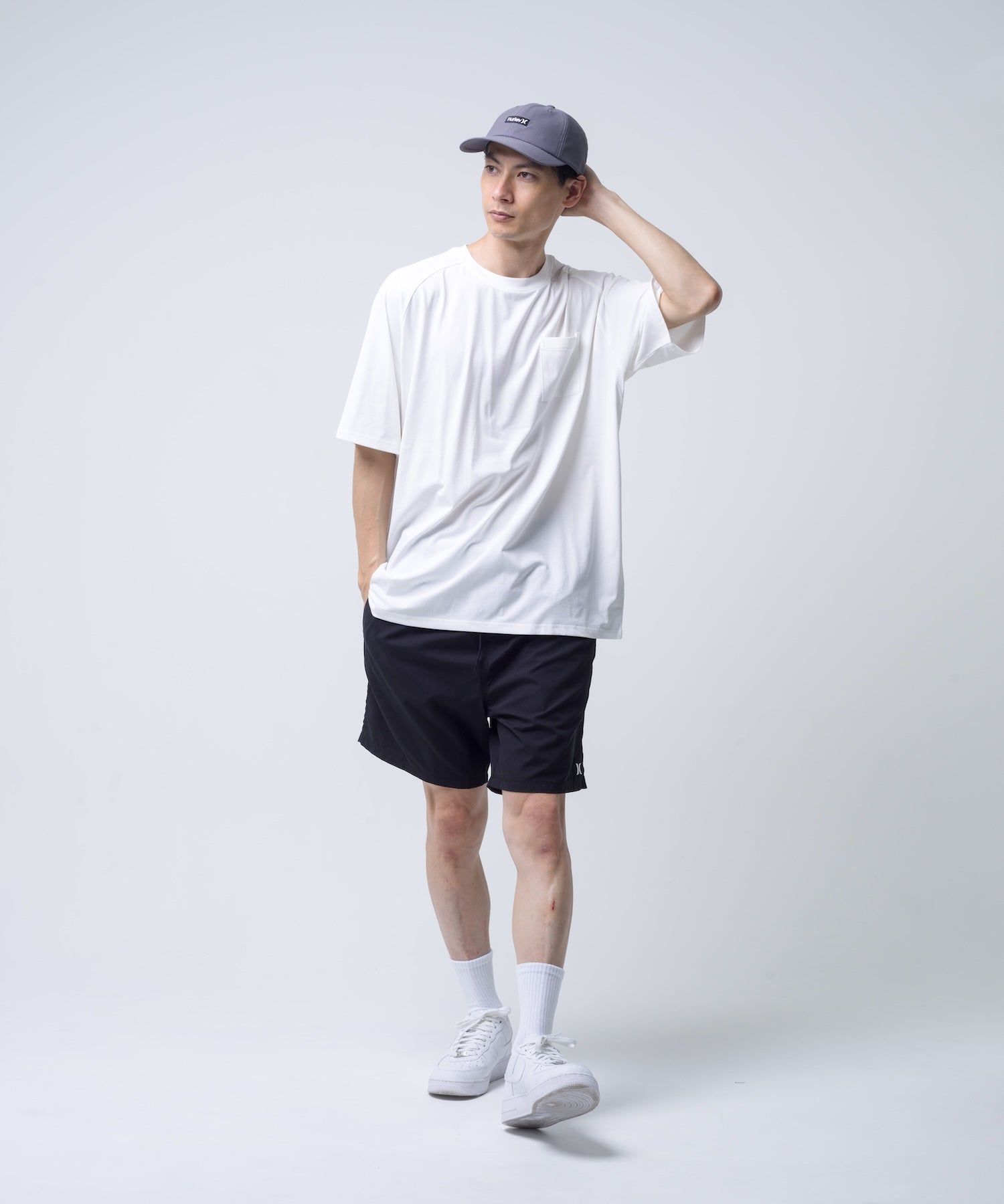 PHANTOM ポケット オーバーサイズ ショートスリーブ Tシャツ (メンズ/Tシャツ/オーバーサイズフィット)