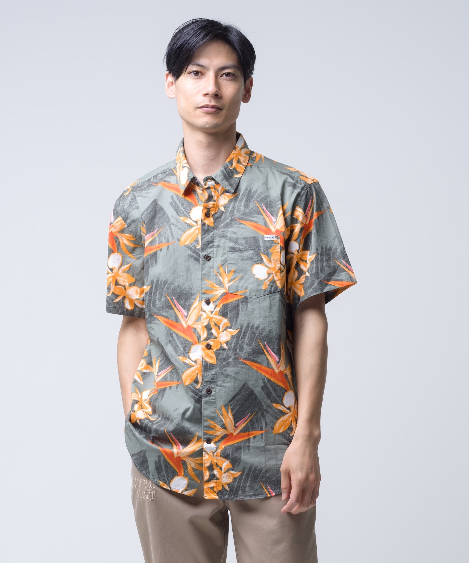 ONE AND ONLY LIDO STRETCH SHORTSLEEVE メンズ/シャツ