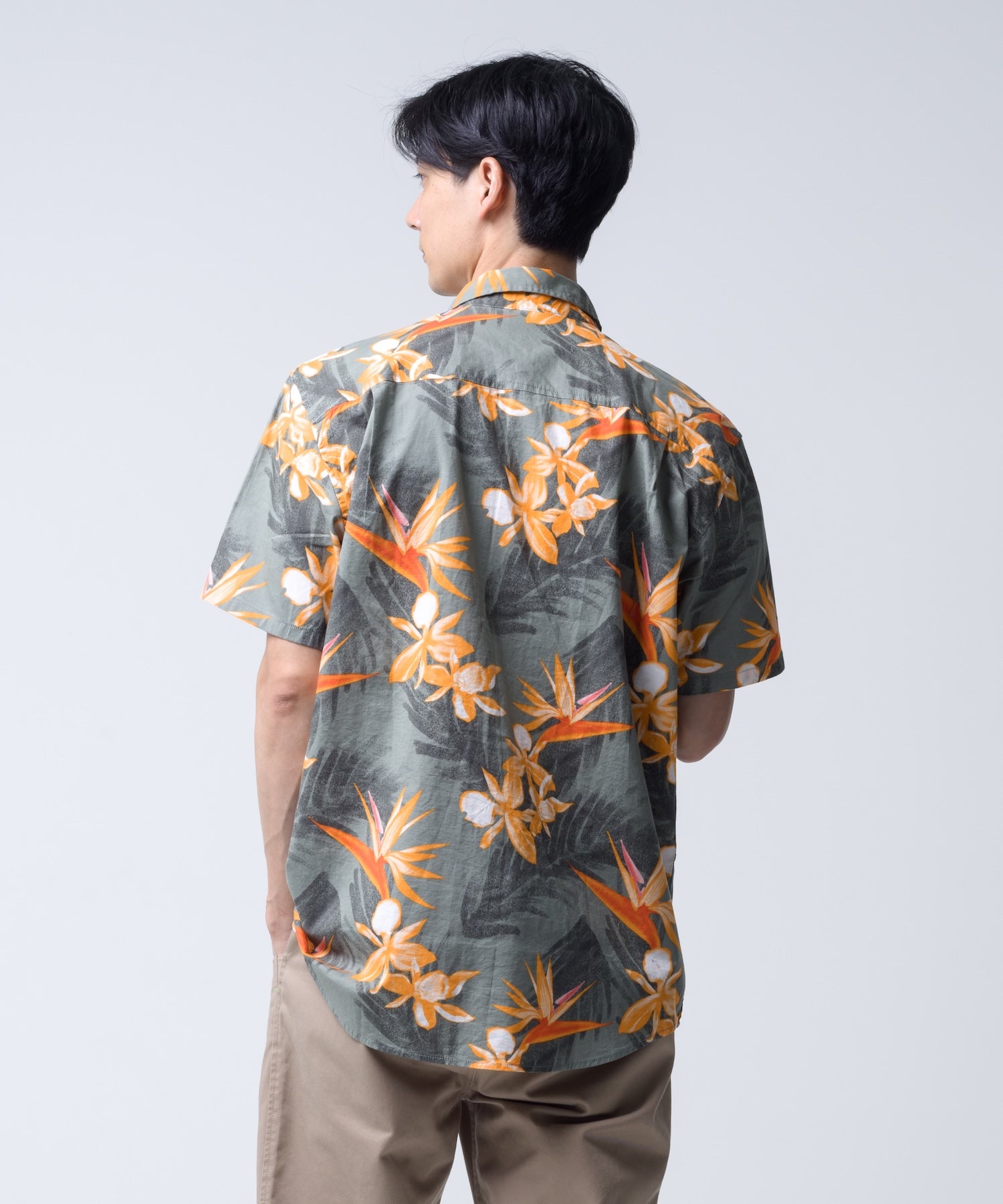 ONE AND ONLY LIDO STRETCH SHORTSLEEVE メンズ/シャツ