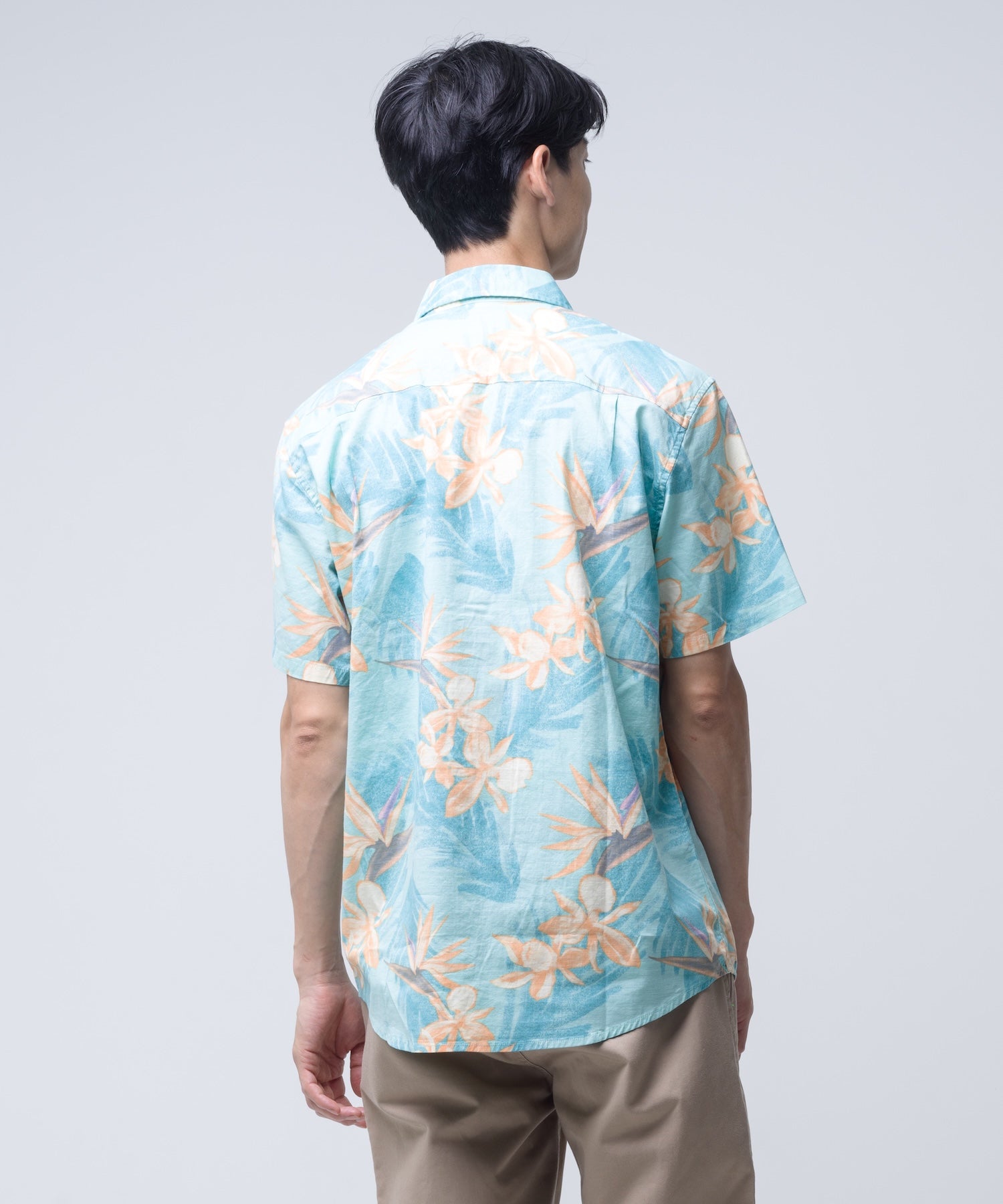 ONE AND ONLY LIDO STRETCH SHORTSLEEVE メンズ/シャツ