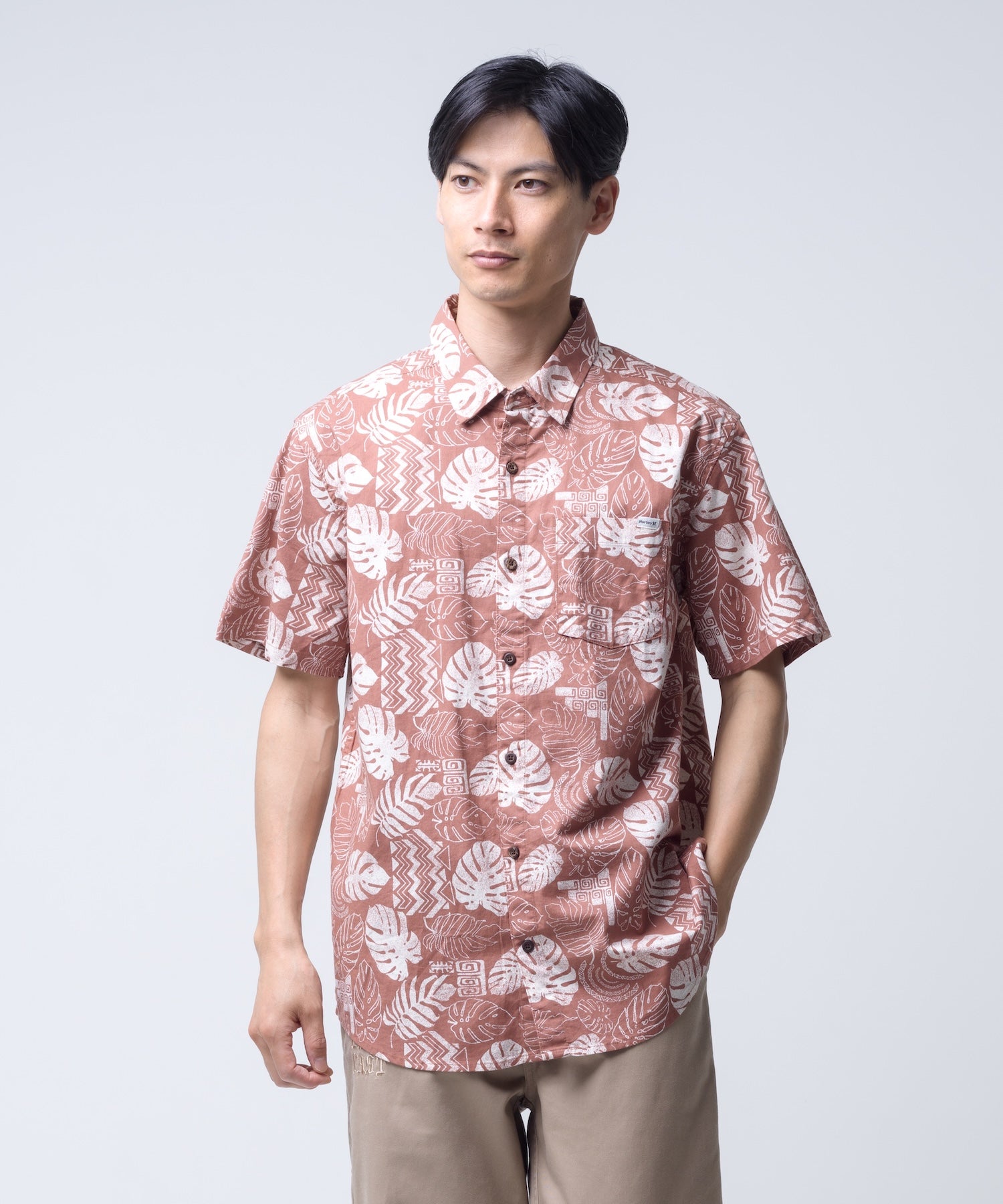 ONE AND ONLY LIDO STRETCH SHORTSLEEVE メンズ/シャツ