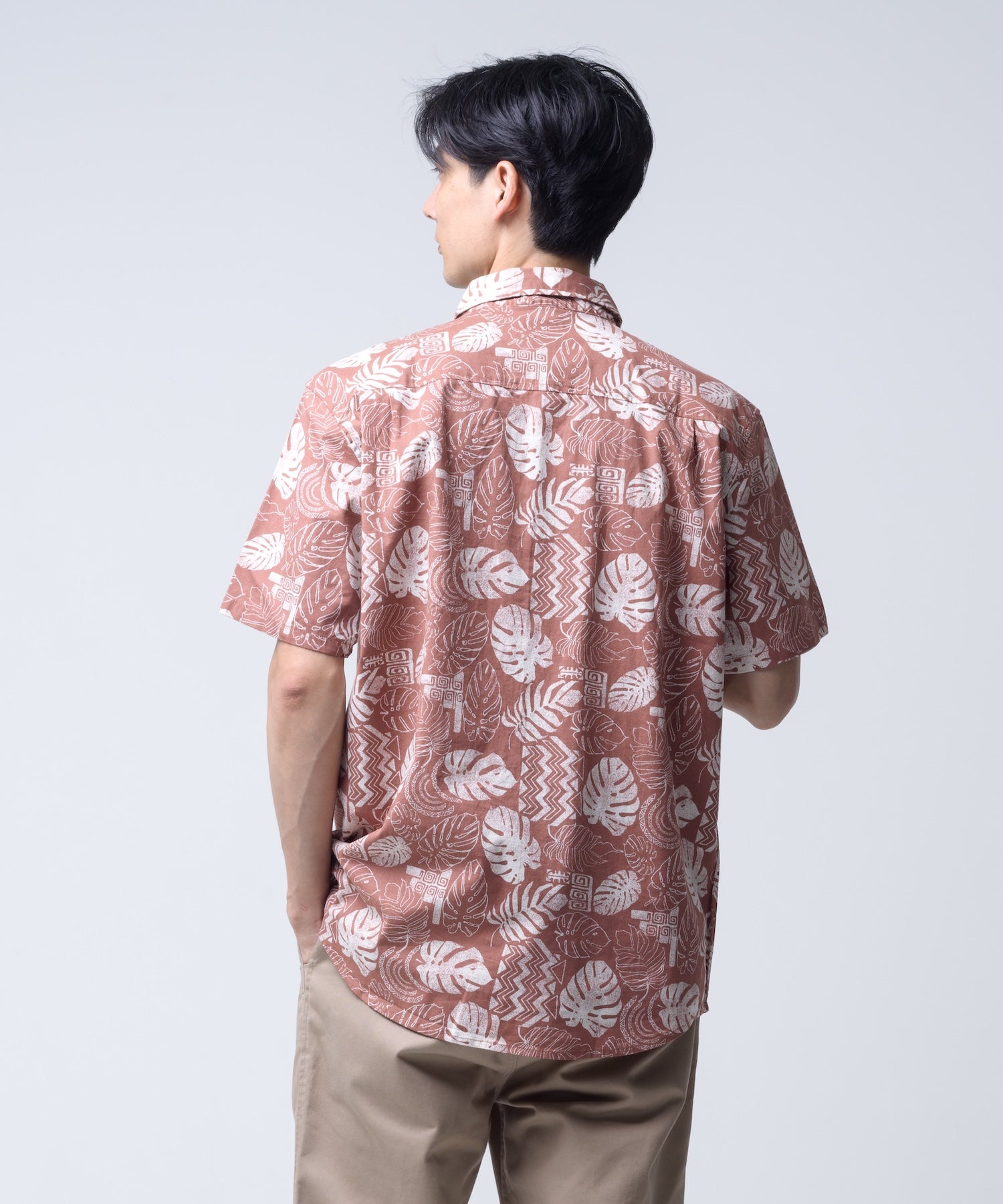 ONE AND ONLY LIDO STRETCH SHORTSLEEVE メンズ/シャツ